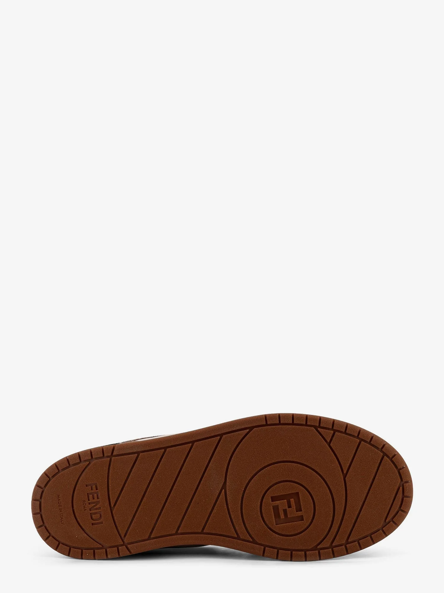 Fendi Fendi Match Suede And Pony Skin Low-Top Sneakers - Image 4