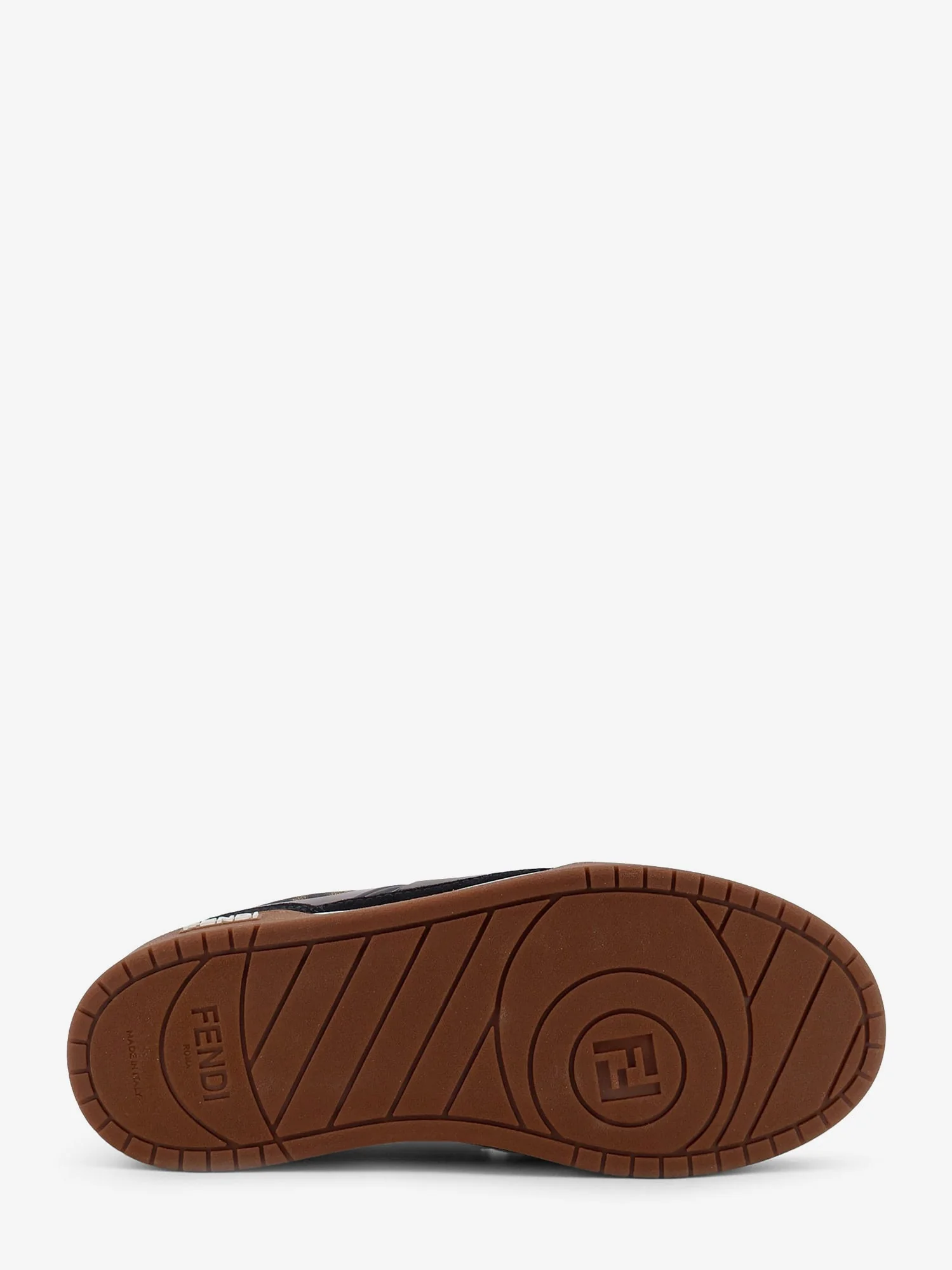 Fendi Match Suede Sneakers With FF Jacquard - Image 4