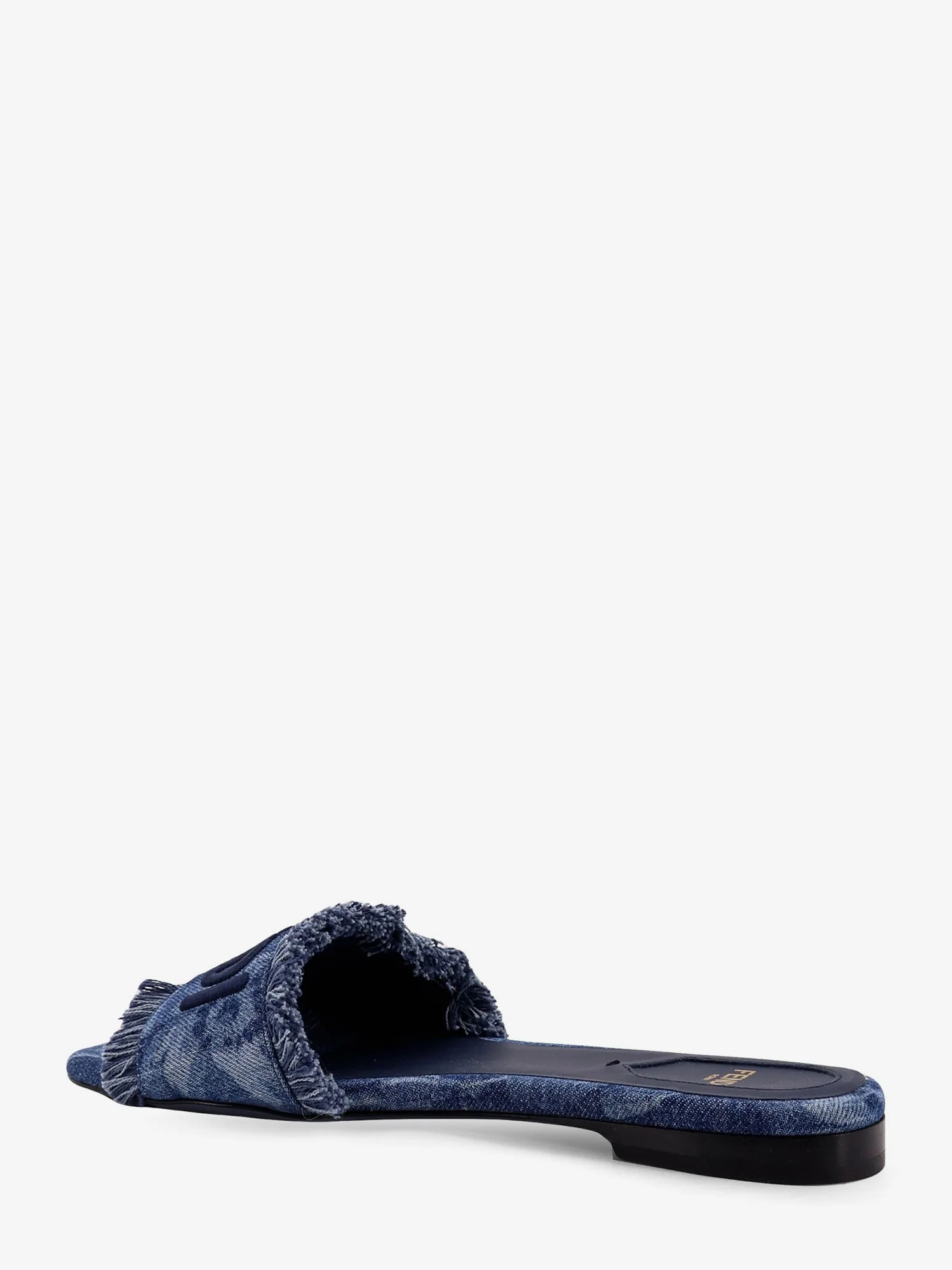 Fendi Fendi Sunshinew Velvet Slide - Image 3
