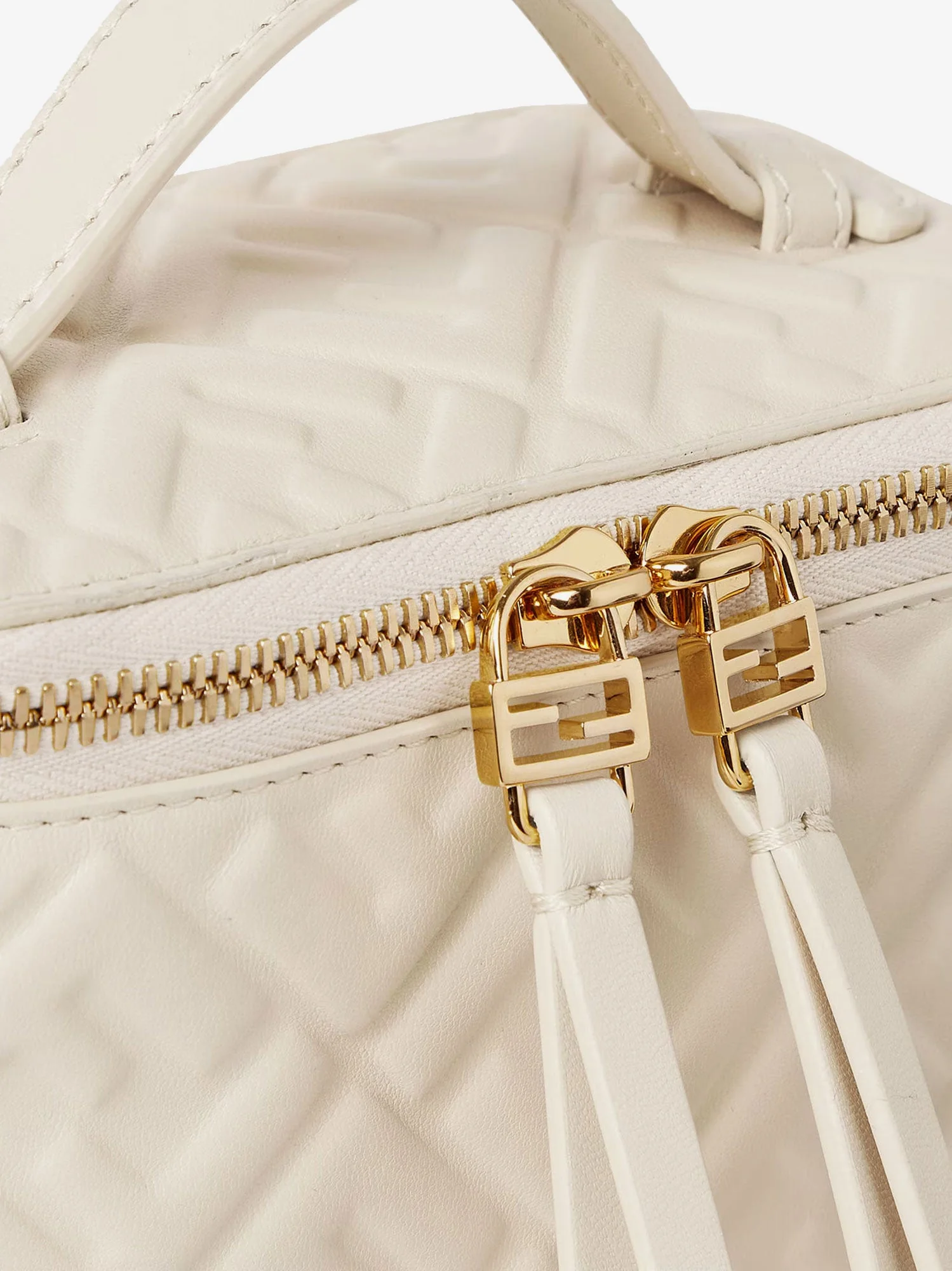 Fendi Fendi Vanity Leather Shoulder Bag - Image 5