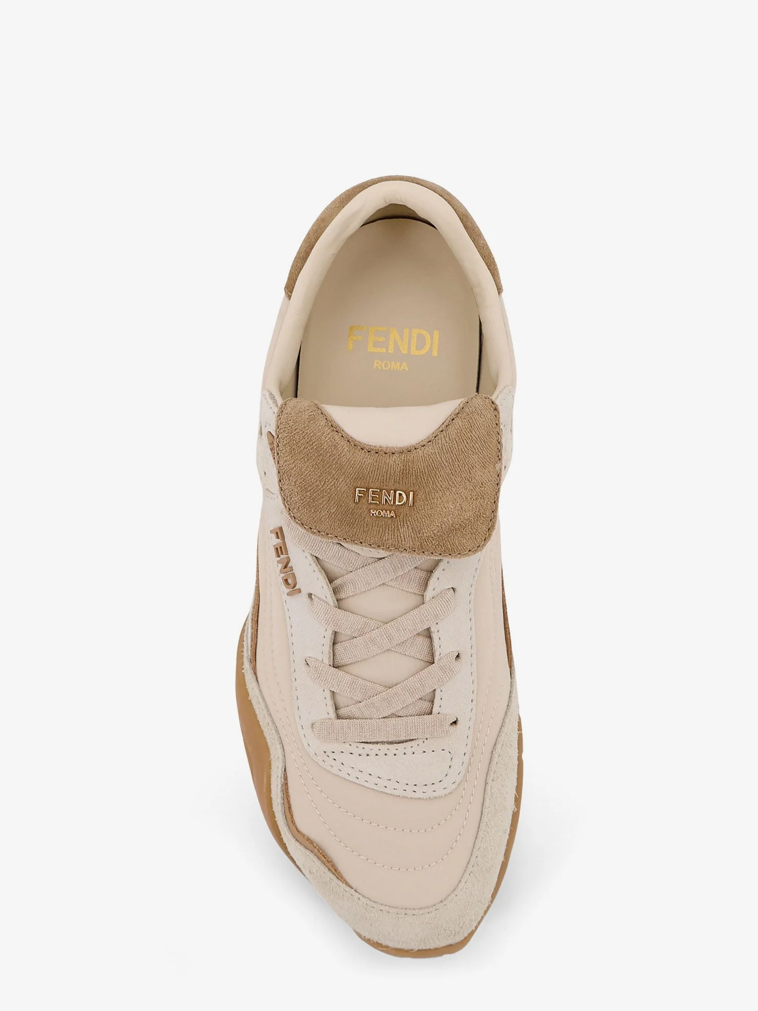 Fendi Fendi Wave Pulse Suede Sneakers - Image 10