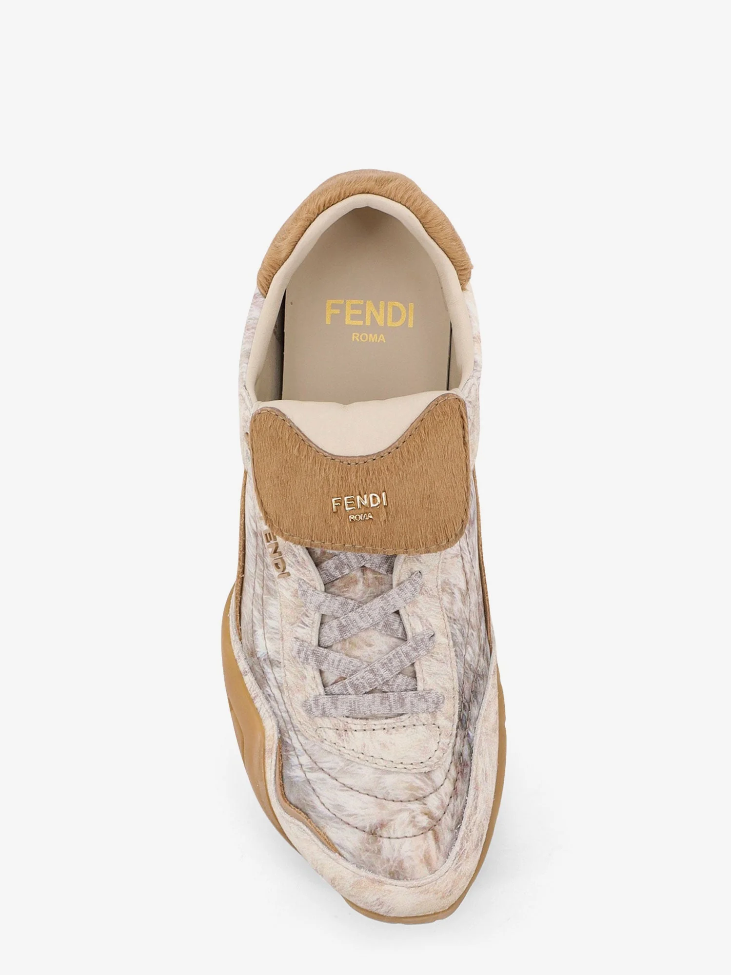 Fendi Fendi Wave Pulse Suede Sneakers - Image 5