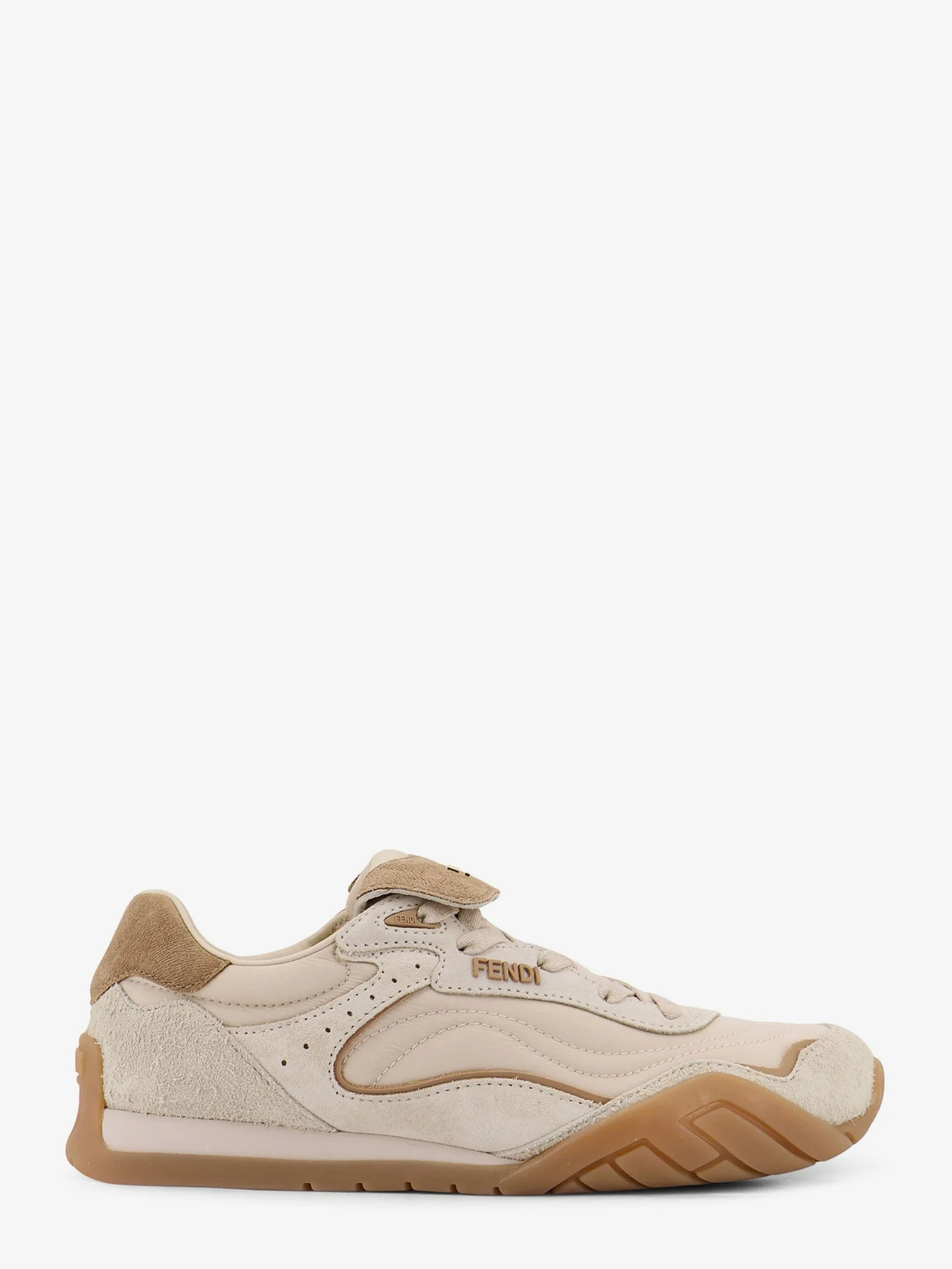 Fendi Fendi Wave Pulse Suede Sneakers - Image 6