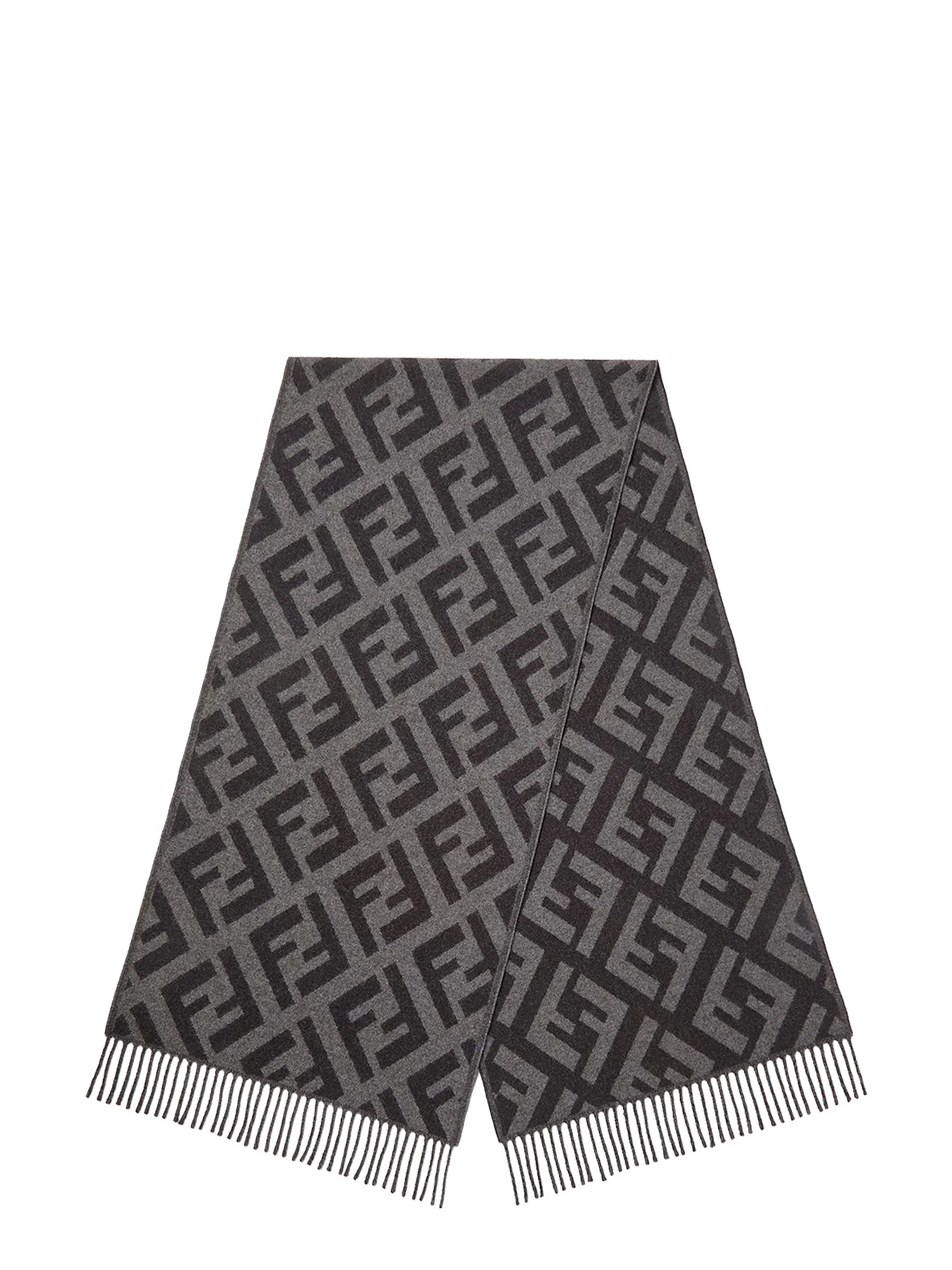 Fendi Ff Cashmere Scarf - Image 6