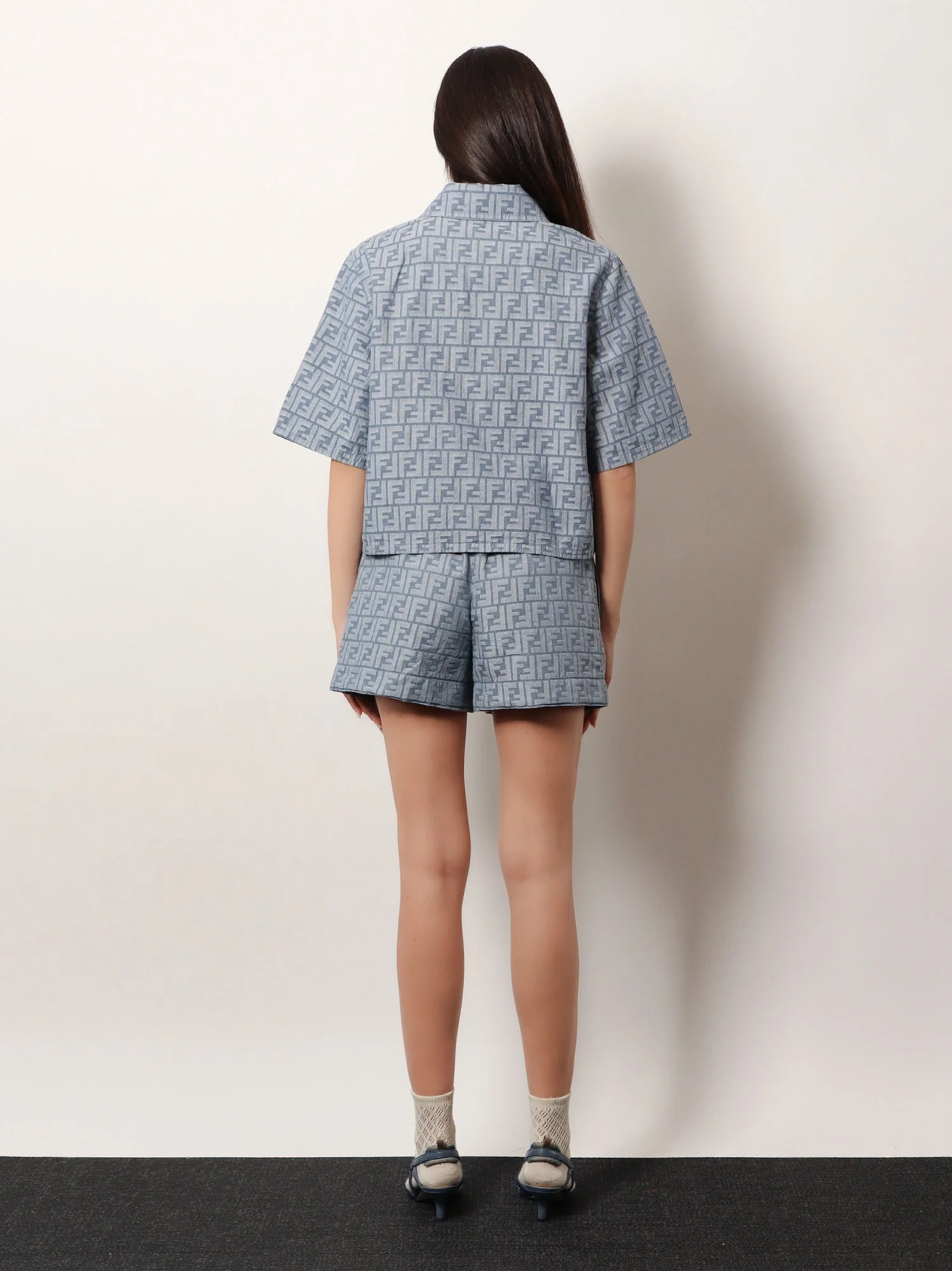 Fendi Ff Cotton And Linen Shirt/Jacket - Image 6