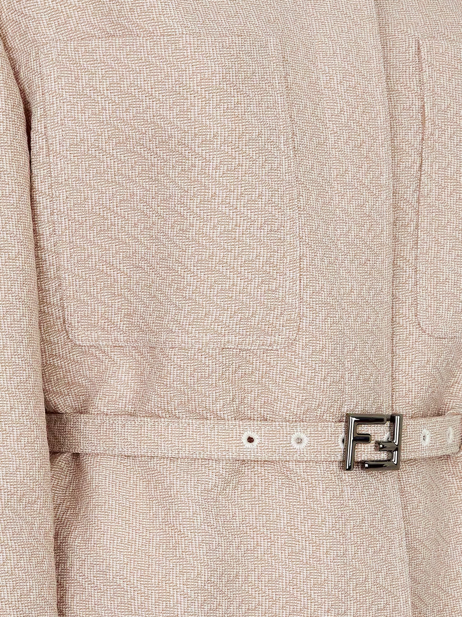 Fendi Ff Diagonal 3D Wool Blazer - Image 5