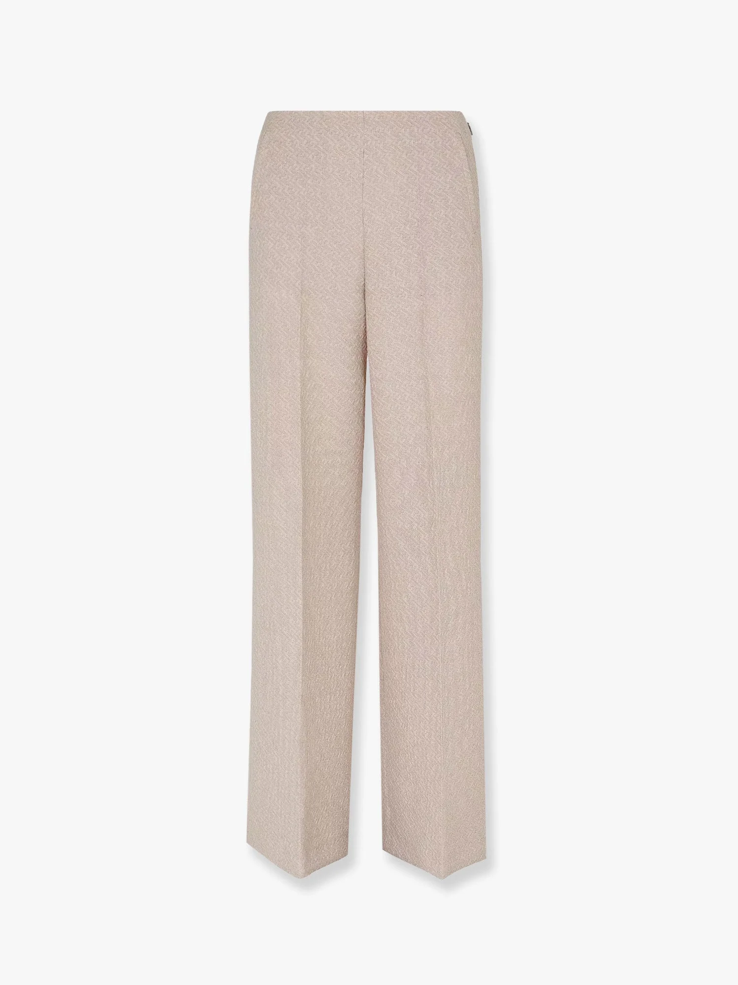Fendi Ff Diagonal 3D Wool Trouser