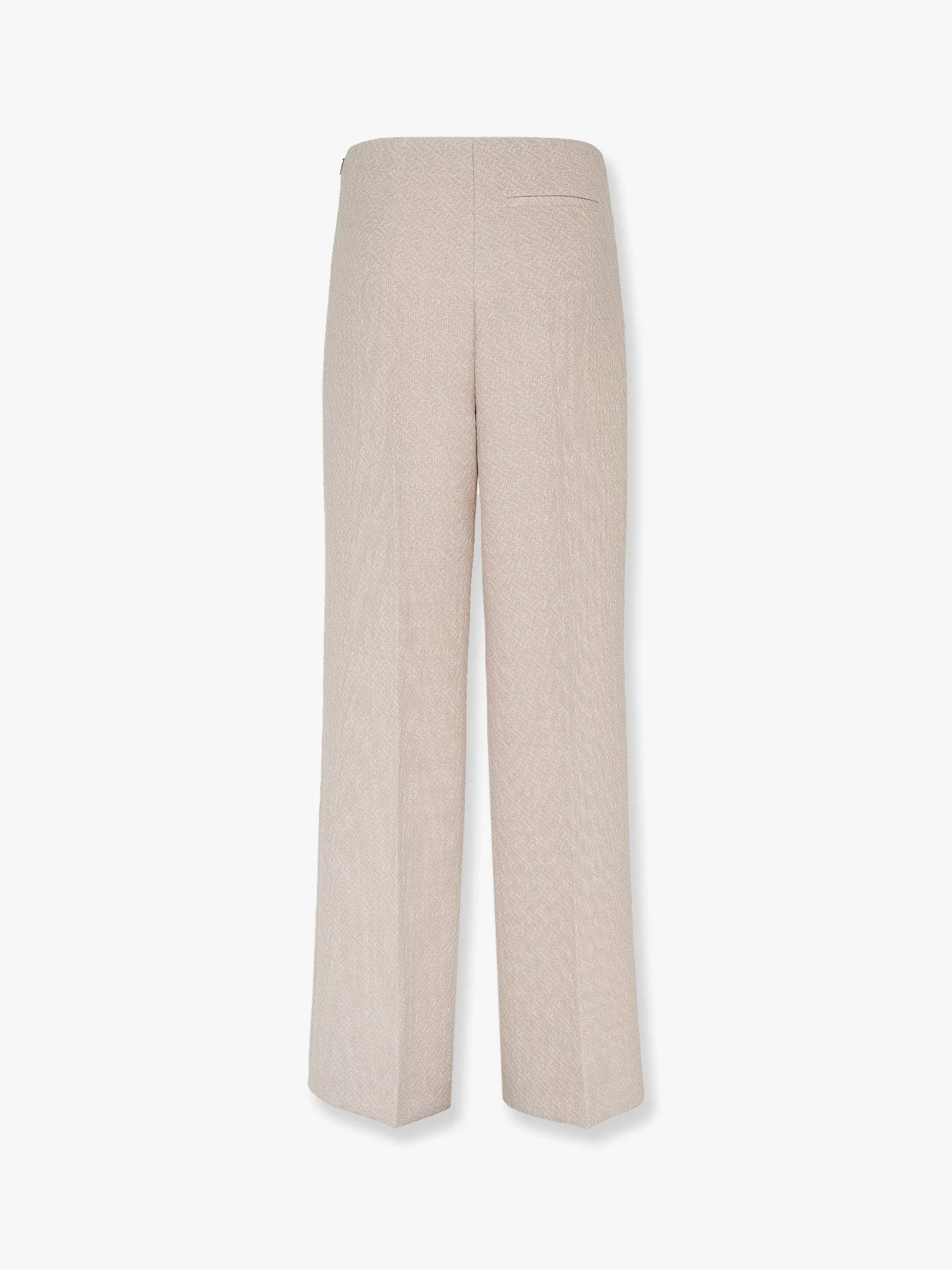 Fendi Ff Diagonal 3D Wool Trouser - Image 5