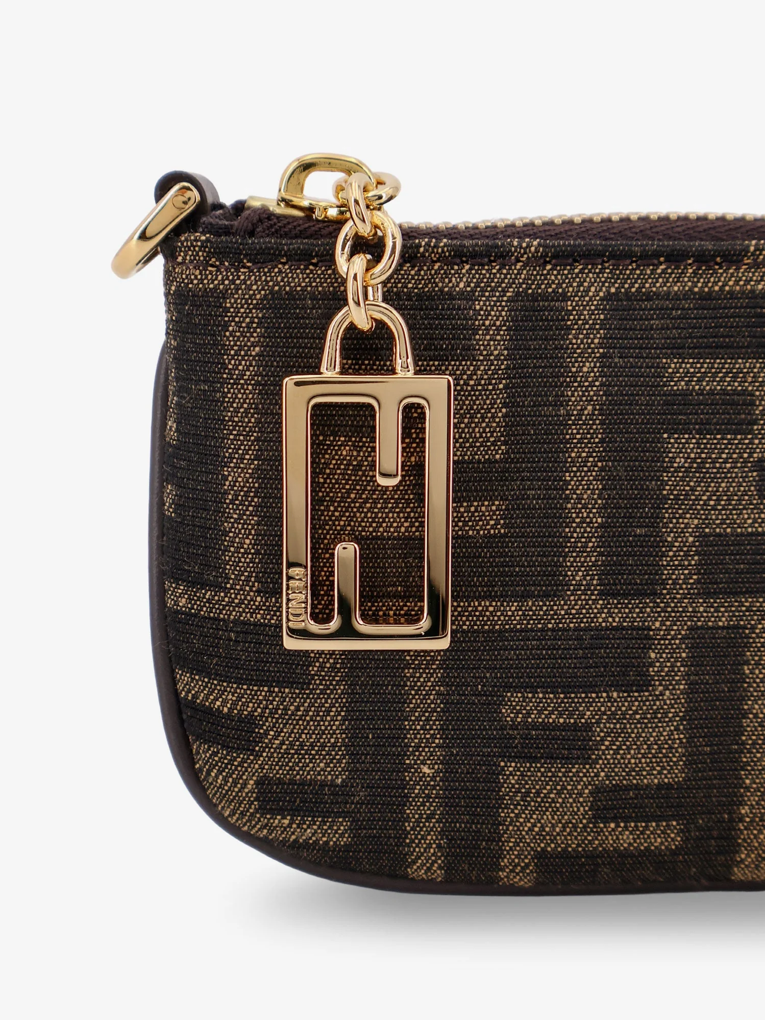 Fendi Ff Fabric Coin Purse - Image 3