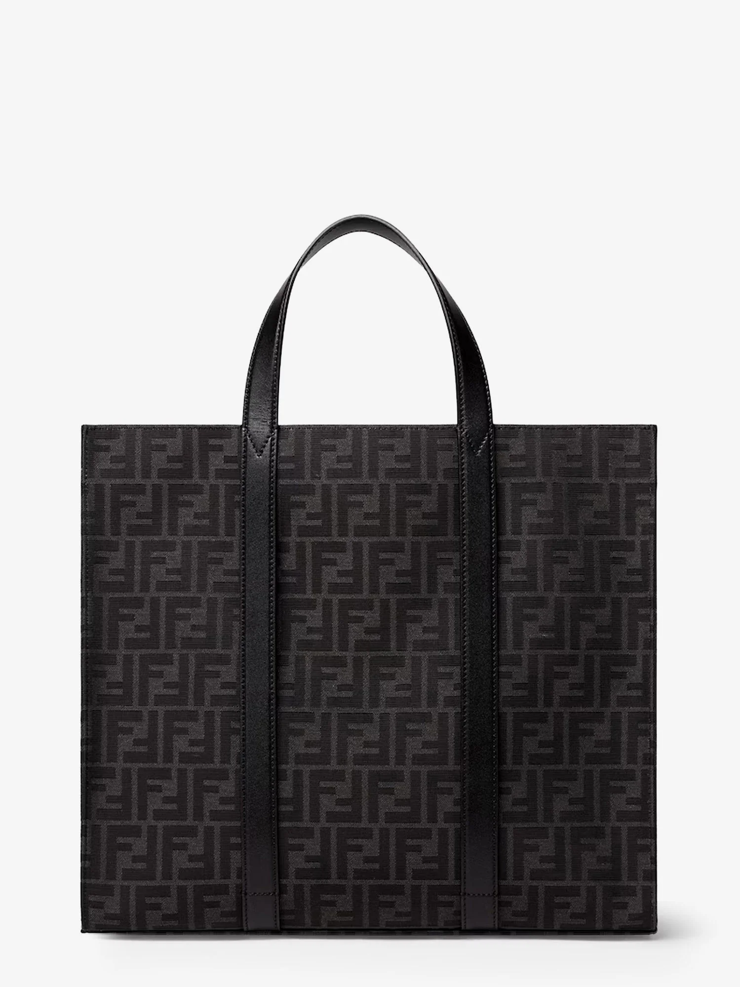 Fendi Ff Jacquard Fabric Shopping Bag - Image 2