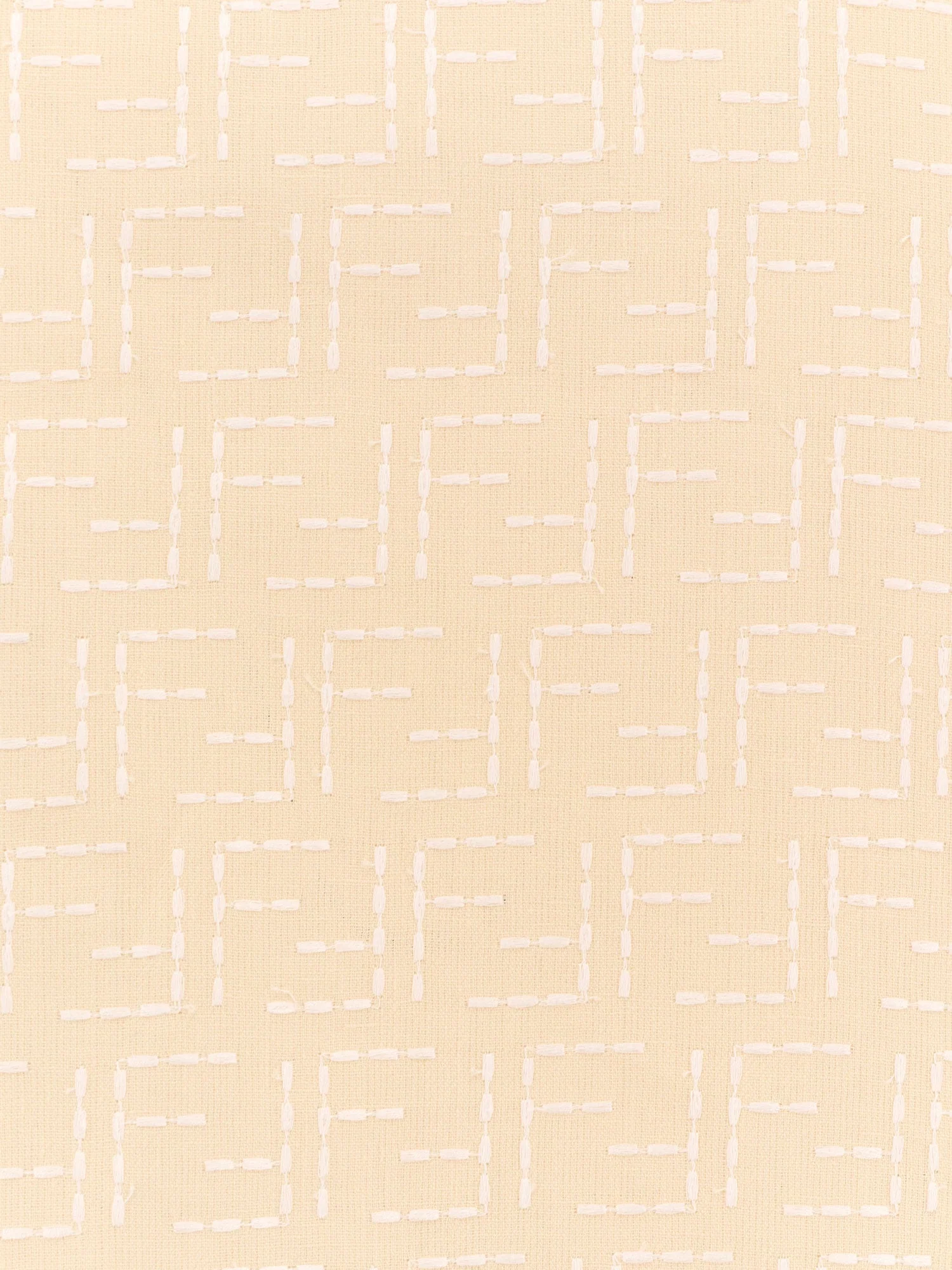 Fendi Jacquard Linen And Cotton Shirt With All-Over Ff Embroidery - Image 4