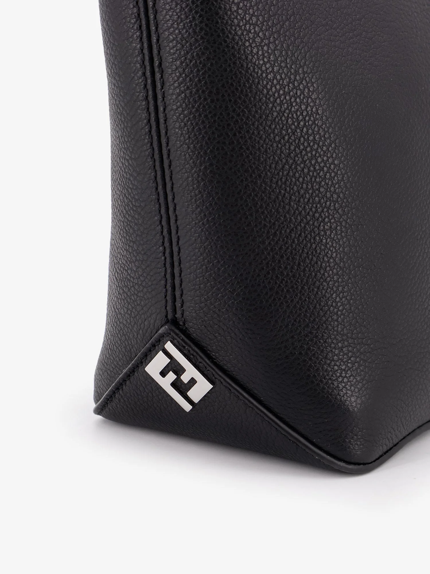 Fendi Leather Small Shopping Bag - Image 5