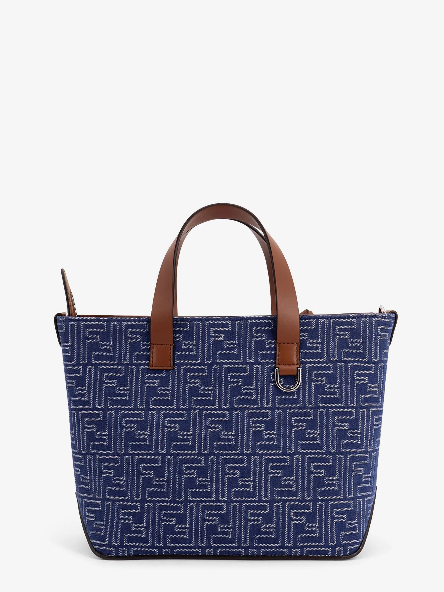 Fendi Leather Small Shopping Bag - Image 7