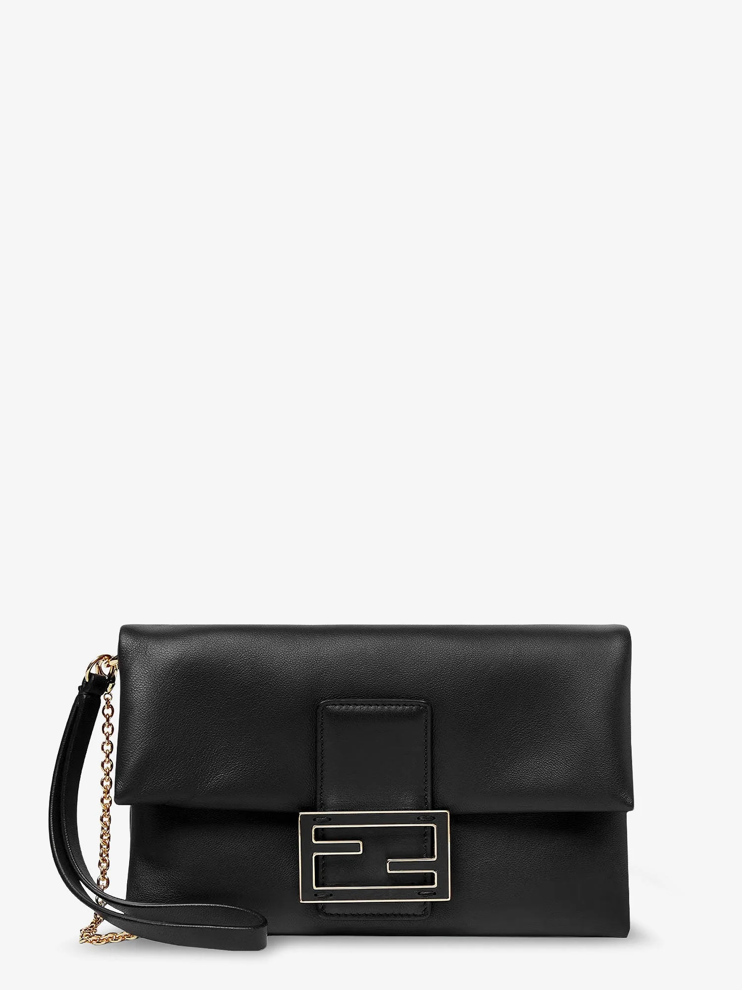 Fendi Mamma Baguette Leather Crossbody Bag - Image 5