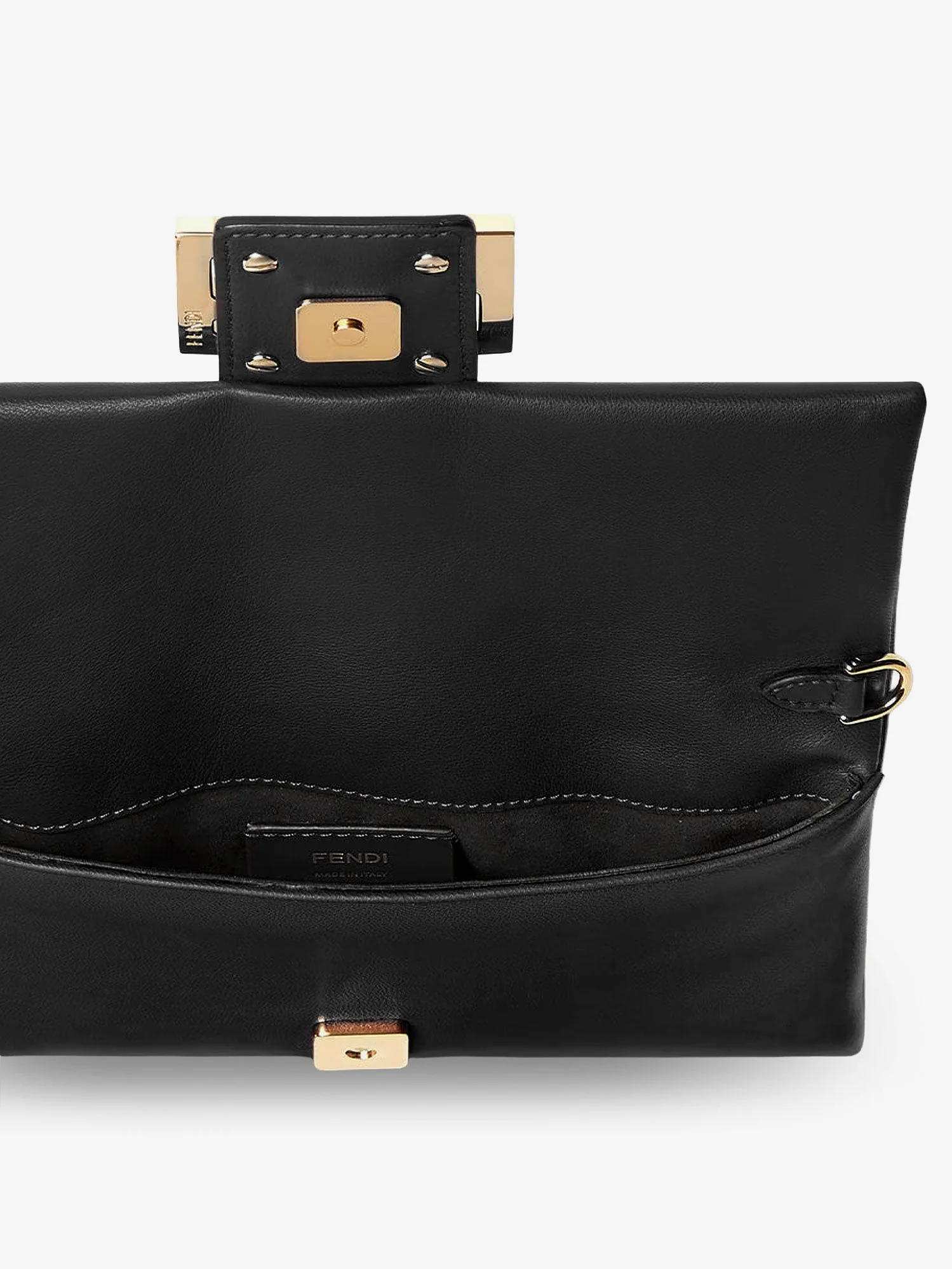 Fendi Mamma Baguette Leather Crossbody Bag - Image 8