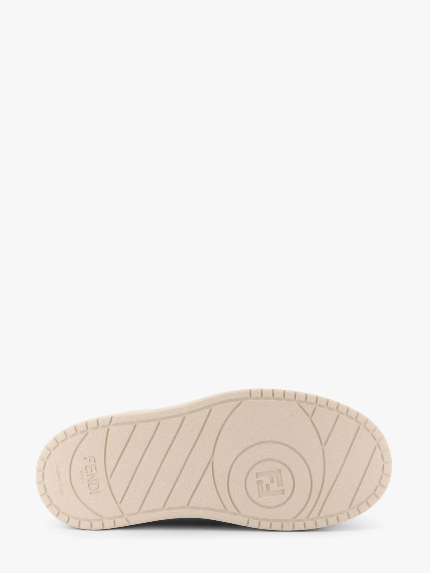 Fendi Match Canvas And Suede Low-Top Sneakers - Image 9