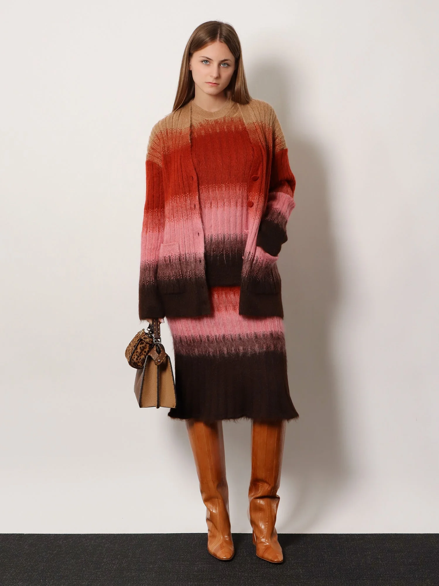 Fendi Mohair And Wool Blend Sweater - Image 2
