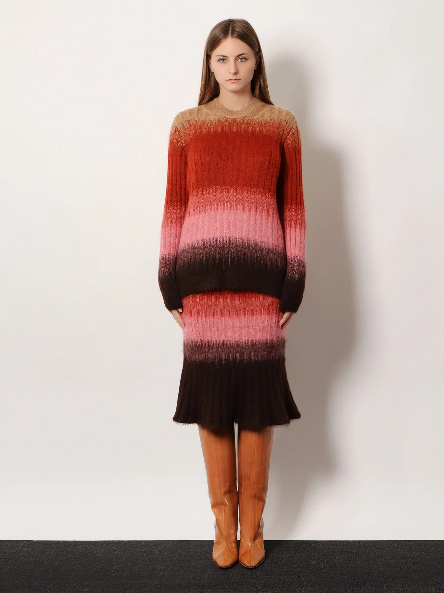 Fendi Mohair And Wool Blend Sweater - Image 3