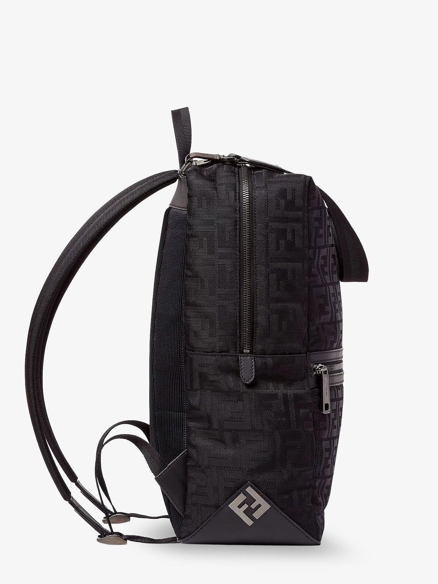 Fendi Padded Ff Nylon Fendi Lui Backpack - Image 3