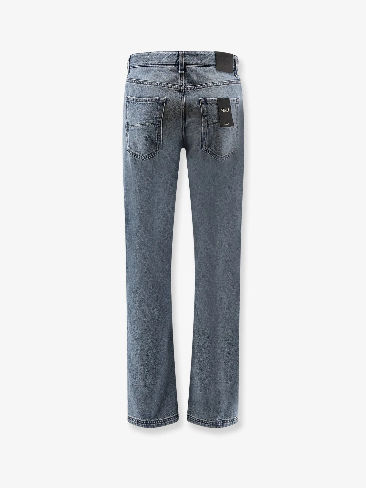 Fendi Regular Five Pockets Jeans - Image 2