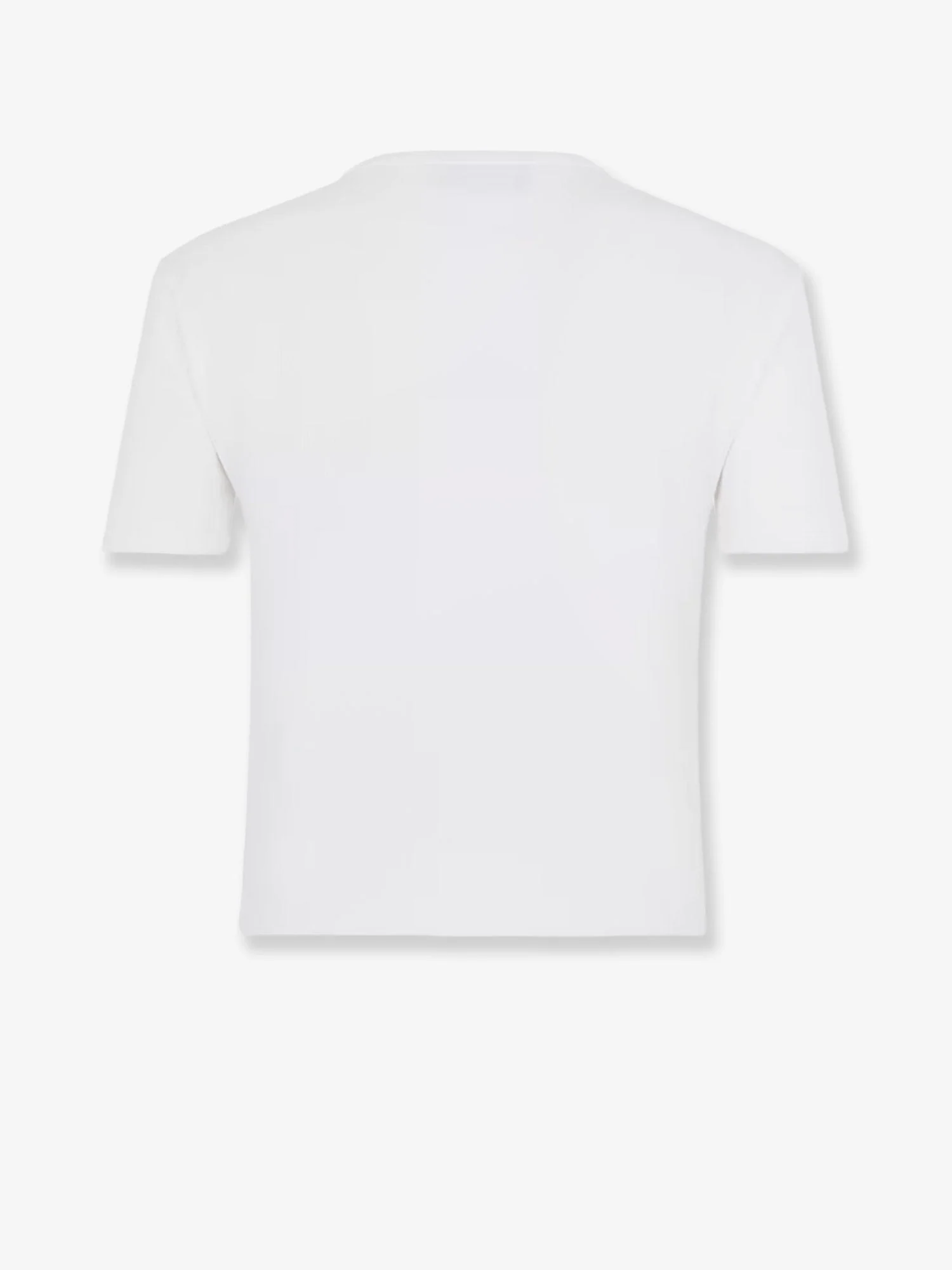 Fendi Ribbed Cotton T-Shirt - Image 2