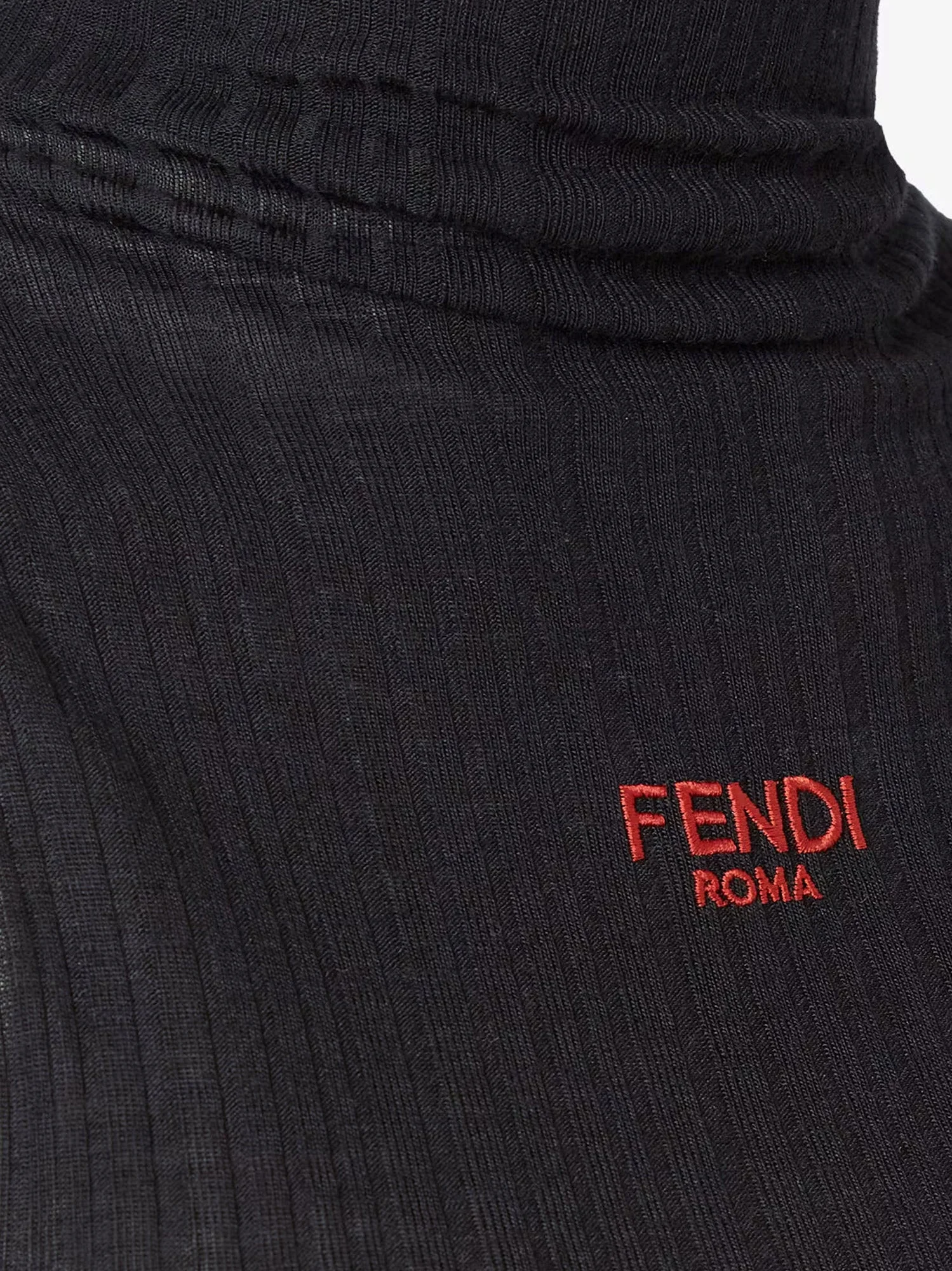 Fendi Ribbed Virgin Wool Top - Image 5
