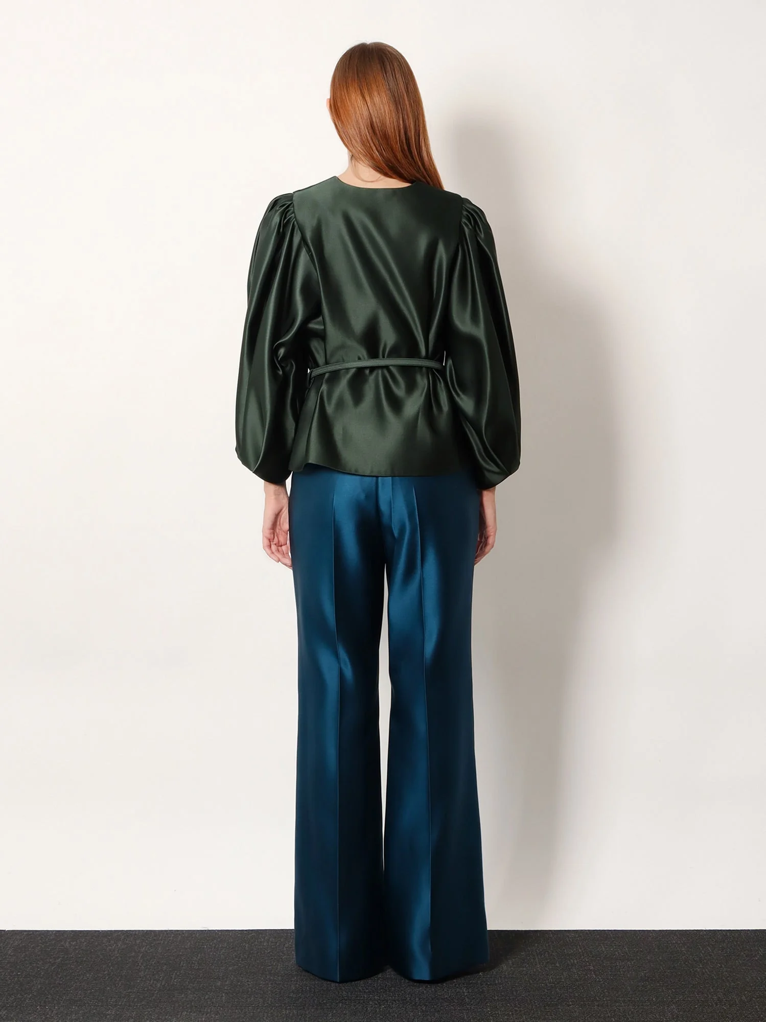 Fendi Silk Duchesse Blazer - Image 3