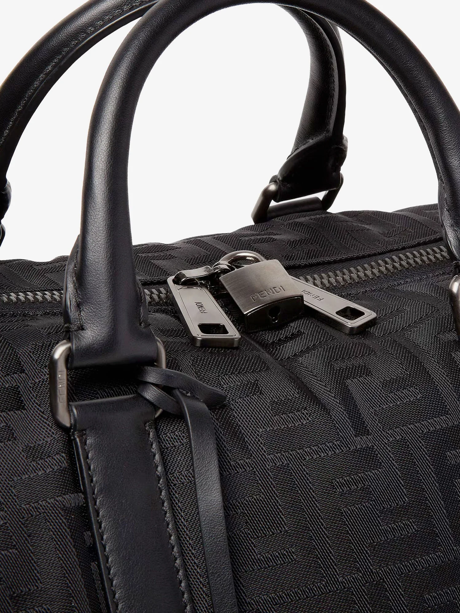Fendi Soft Travel Padded Nylon Travel Bag - Image 5