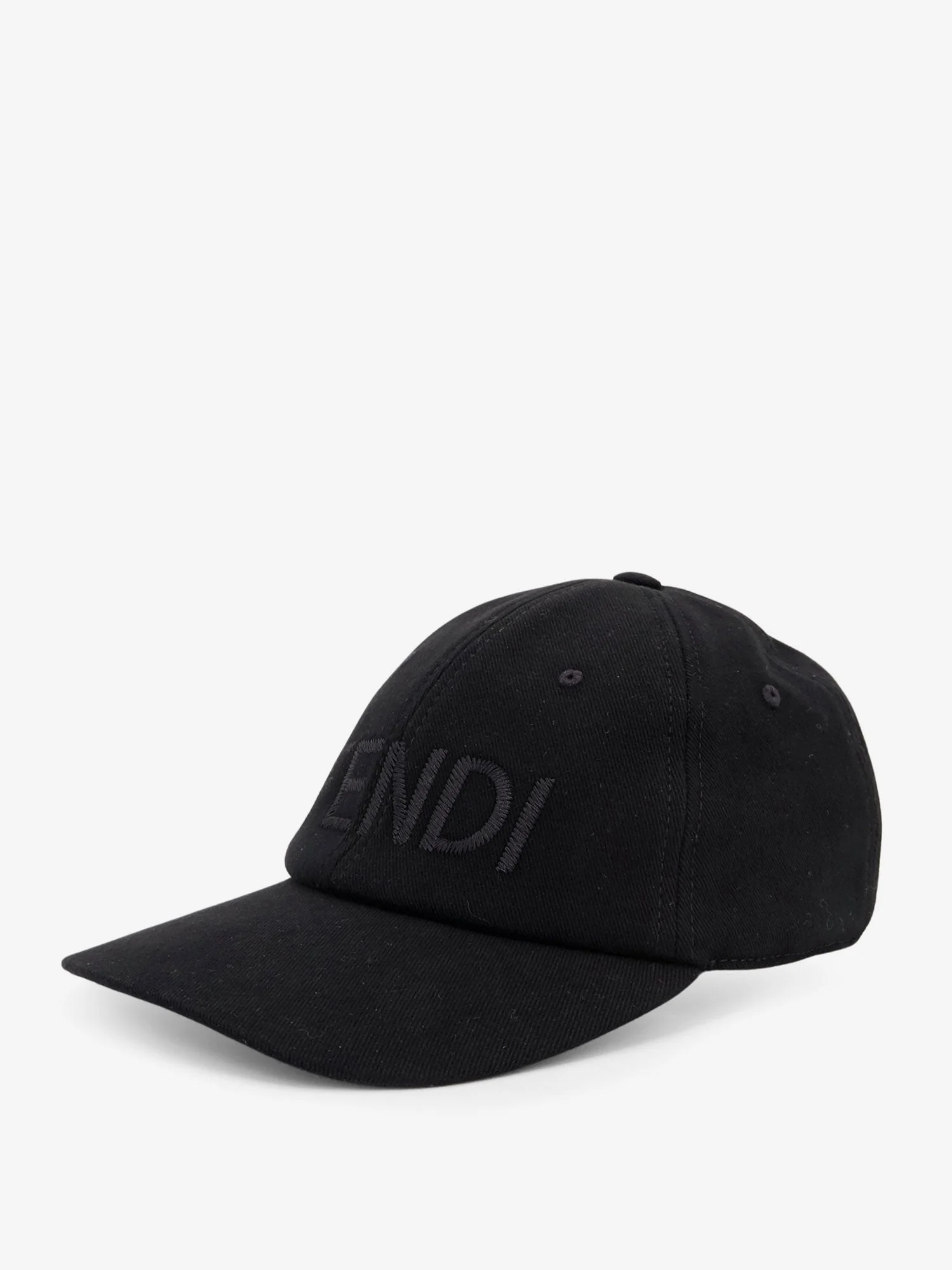 Fendi Stretch Cotton Baseball Hat With Logo Embroidery - Image 5