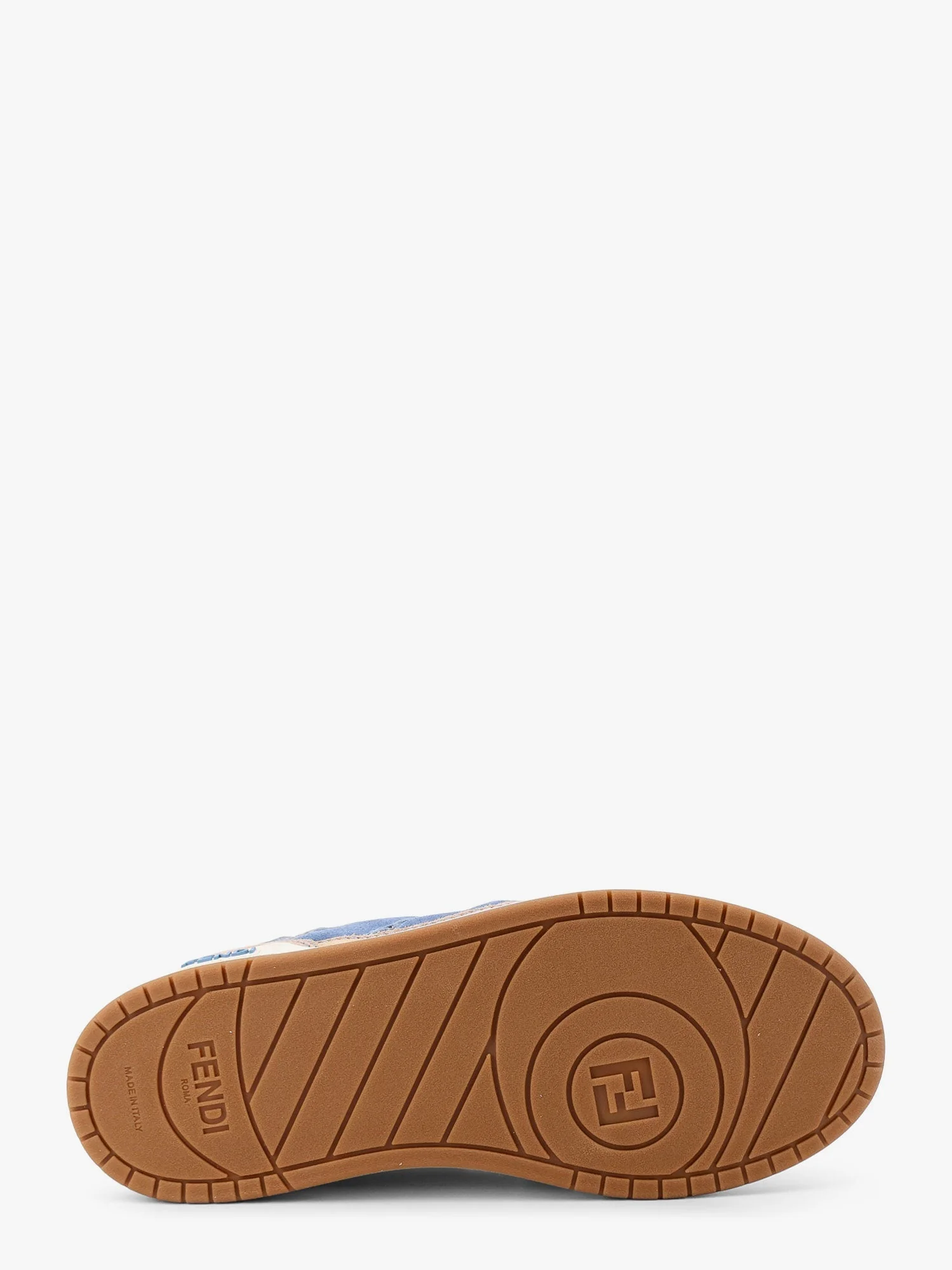 Fendi Suede Sneakers With Ff Inserts - Image 5