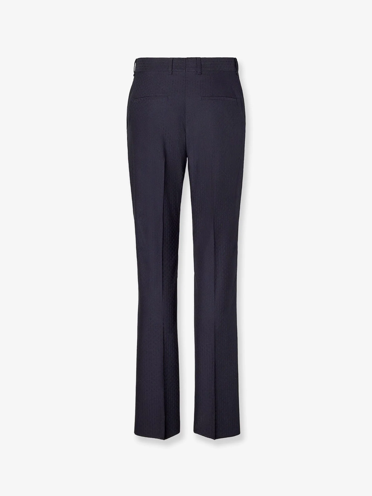 Fendi Trousers Wool Tonal Stitching - Image 2