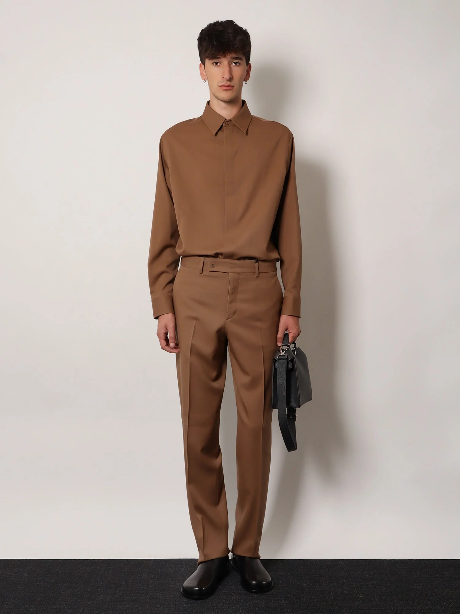 Fendi Virgin Wool Trousers - Image 2