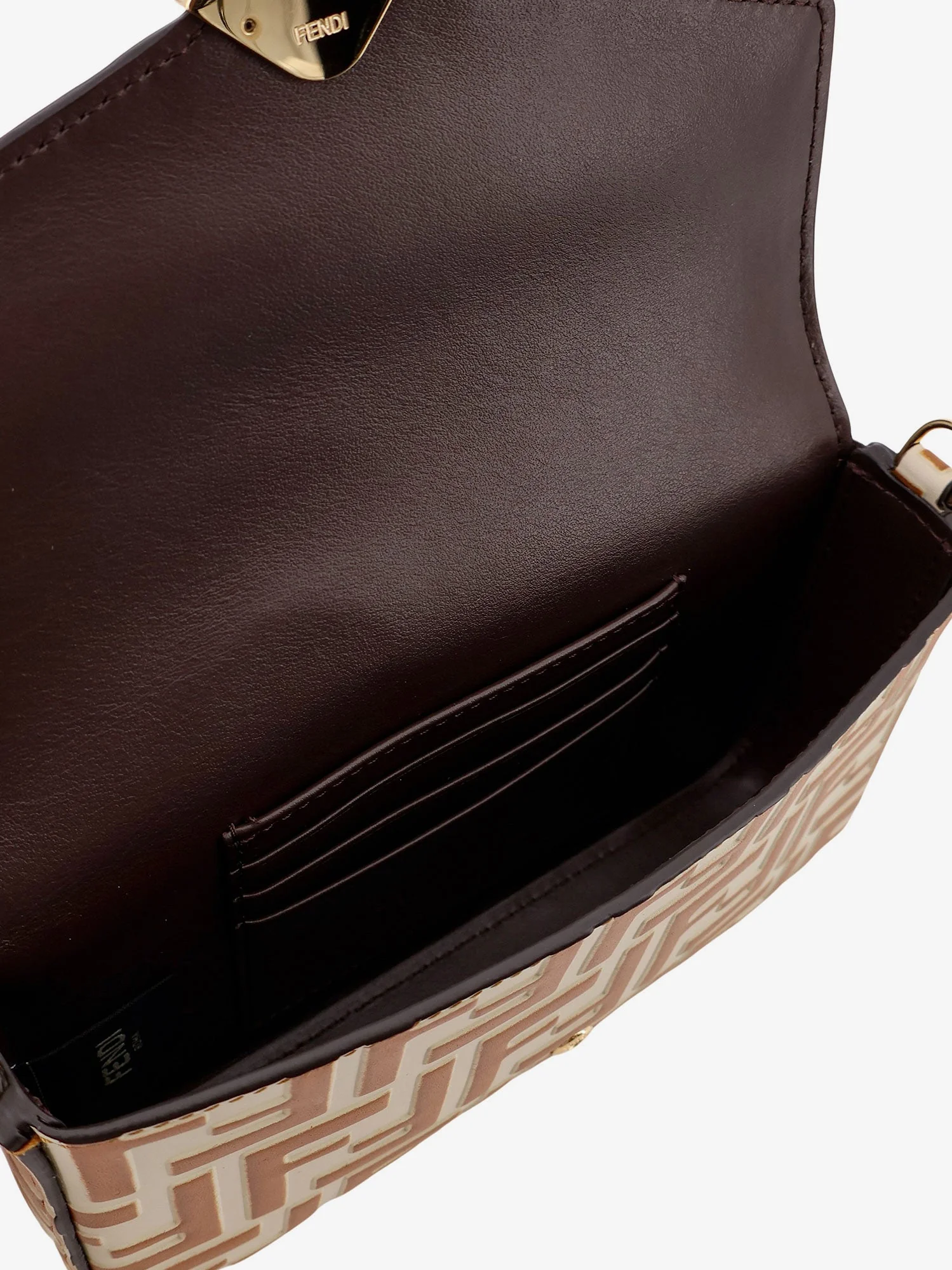 Fendi Wallet On Chain Ff Diamonds Leather Shoulder Bag - Image 8