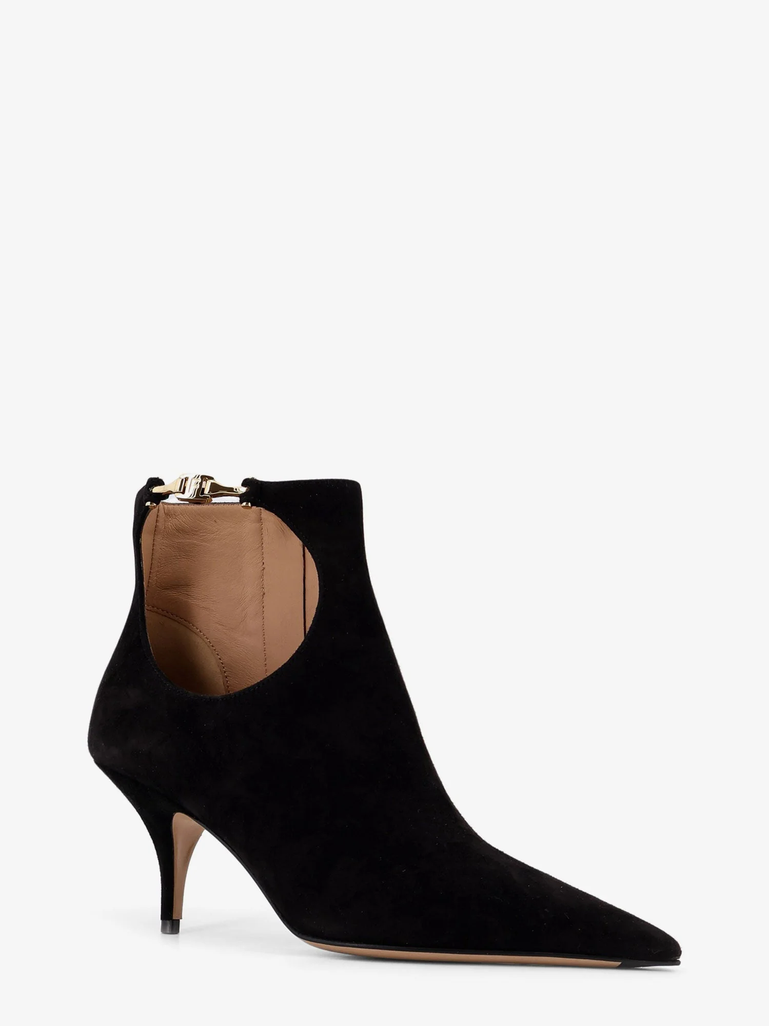 Ferragamo Agia 70 Suede Ankle Boots - Image 2