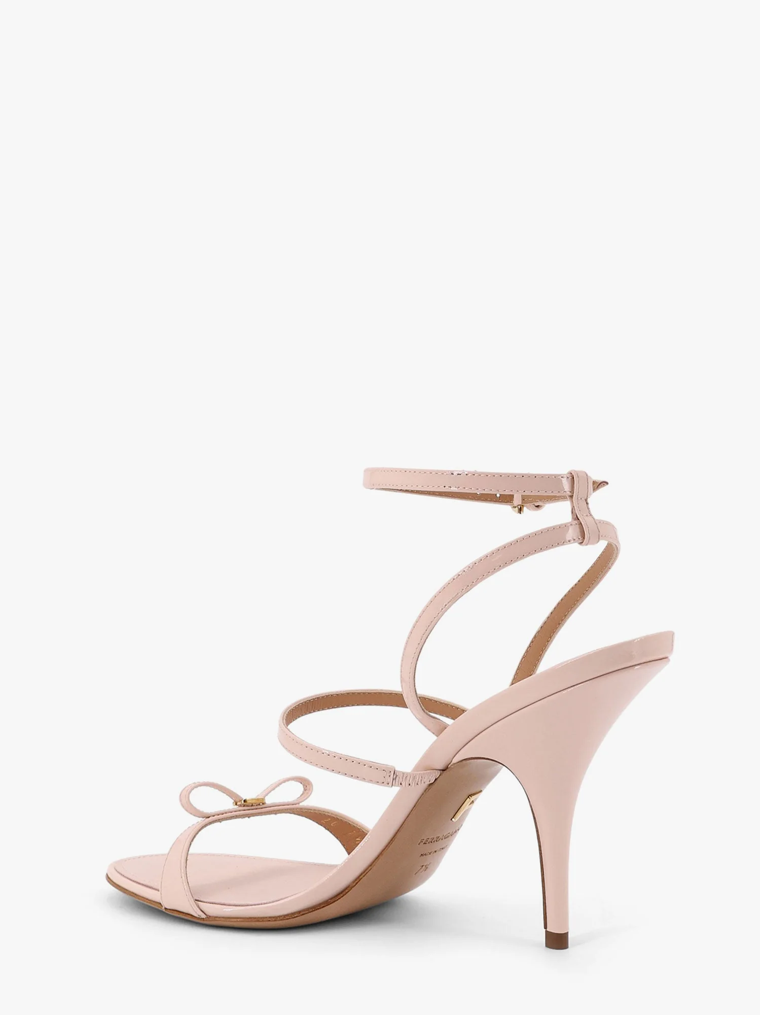 Ferragamo Ariel 95 Patent Leather Sandals - Image 3