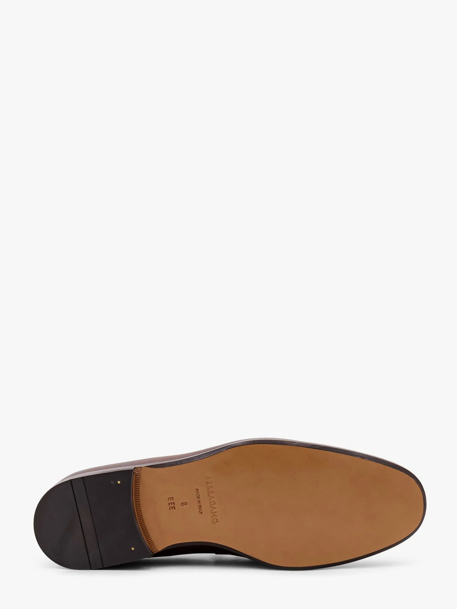 Ferragamo Florio Leather Loafer With Gancini Detail - Image 4