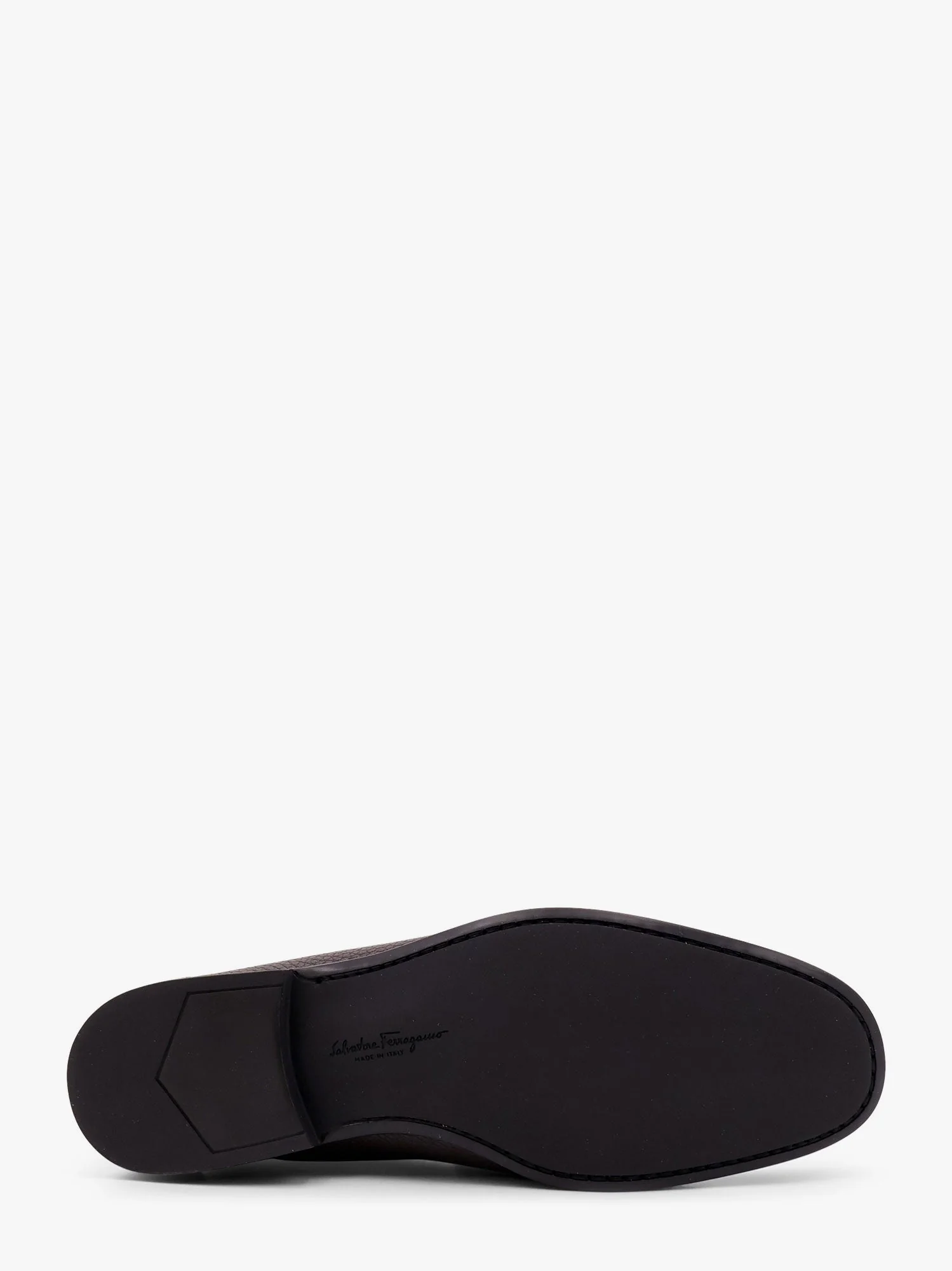 Ferragamo Grandioso Leather Loafer With Gancini Detail - Image 4