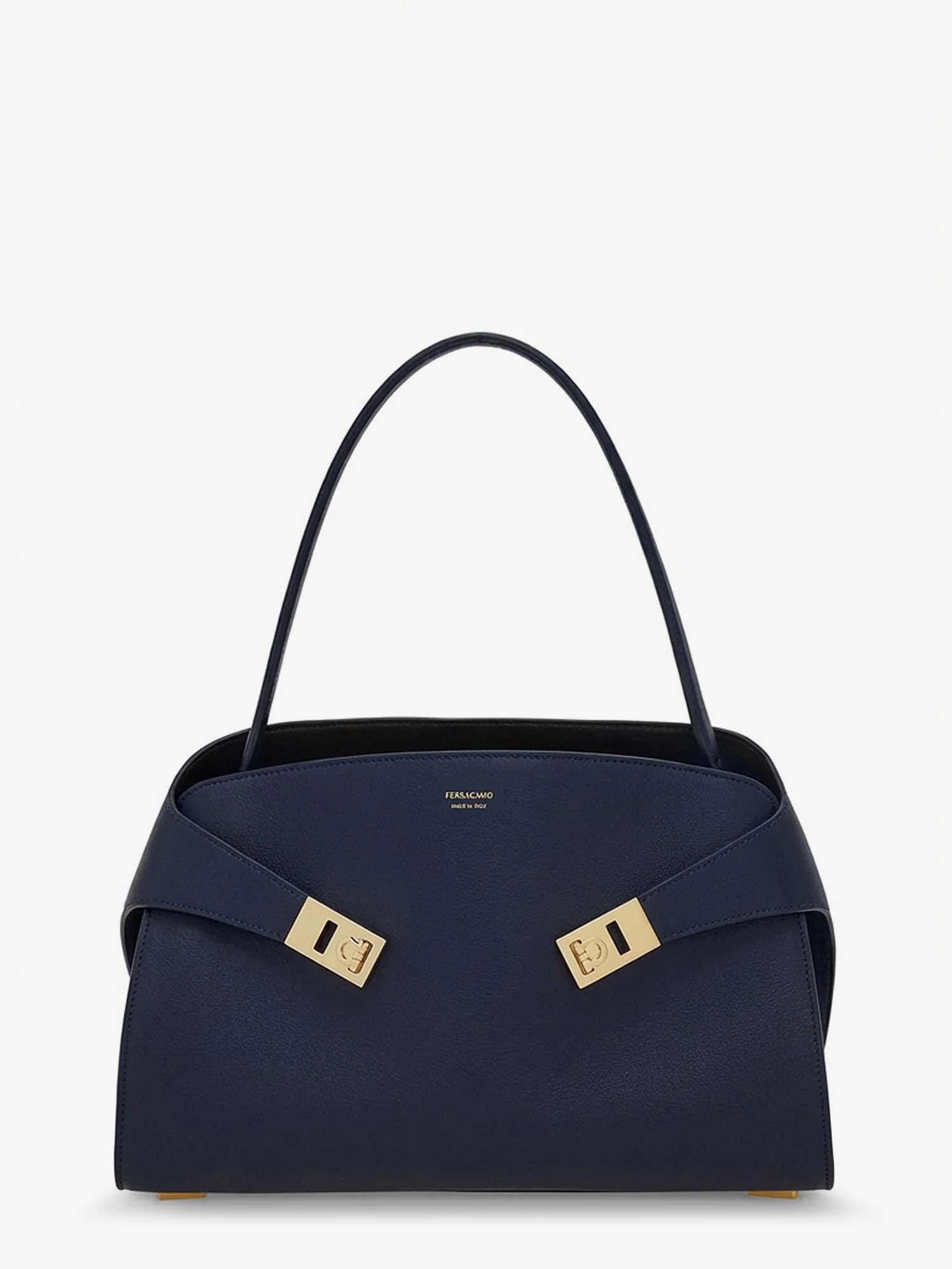 Ferragamo Hug Leather Shoulder Bag
