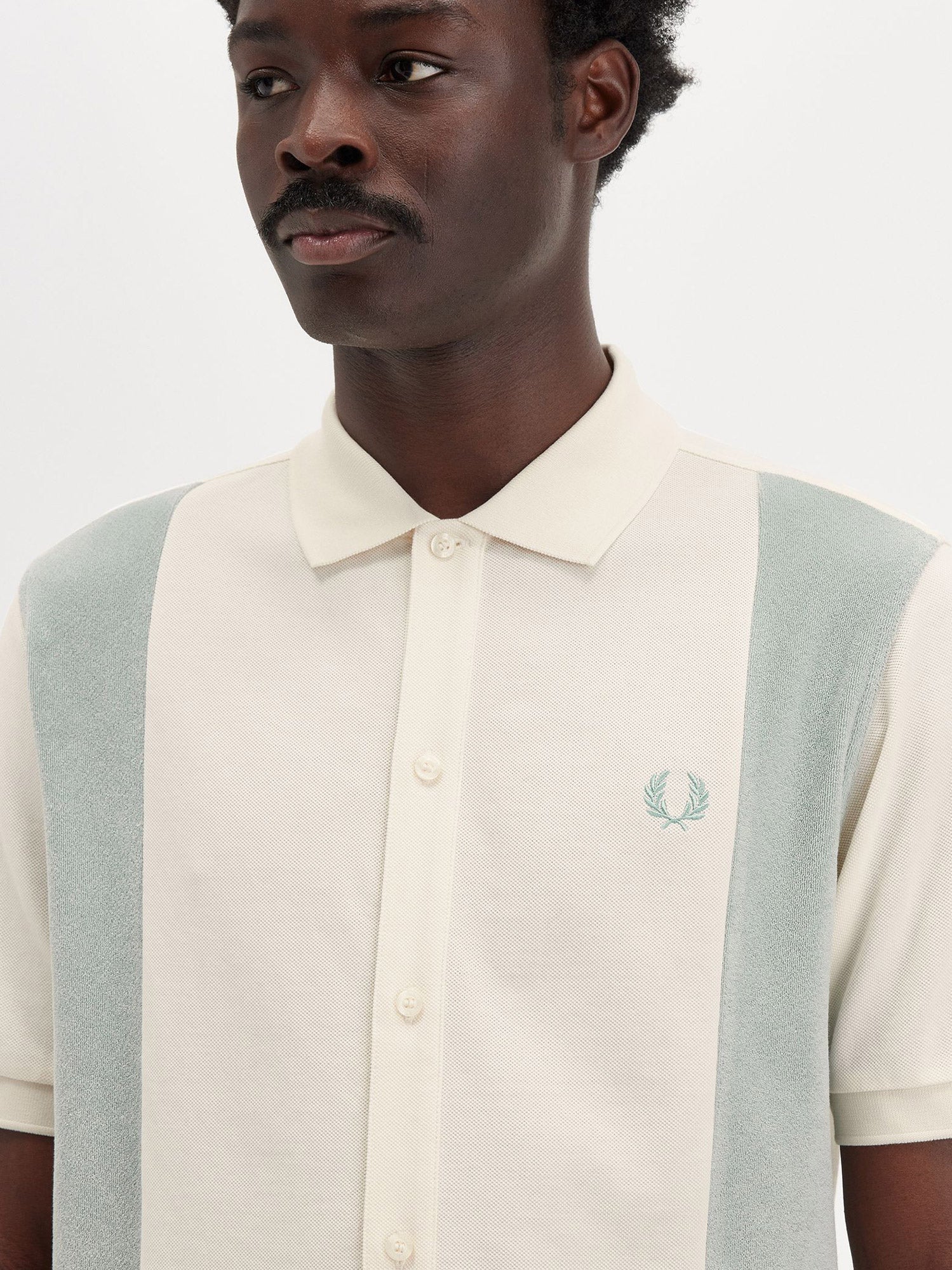 Fred Perry Cotton Piquet Polo Shirt With Towel Inserts - Image 4