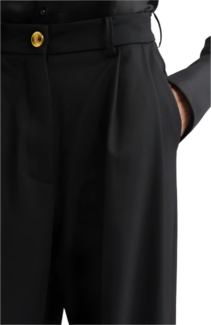 Giambattista Valli Pleated Wide Leg Trousers - Image 5
