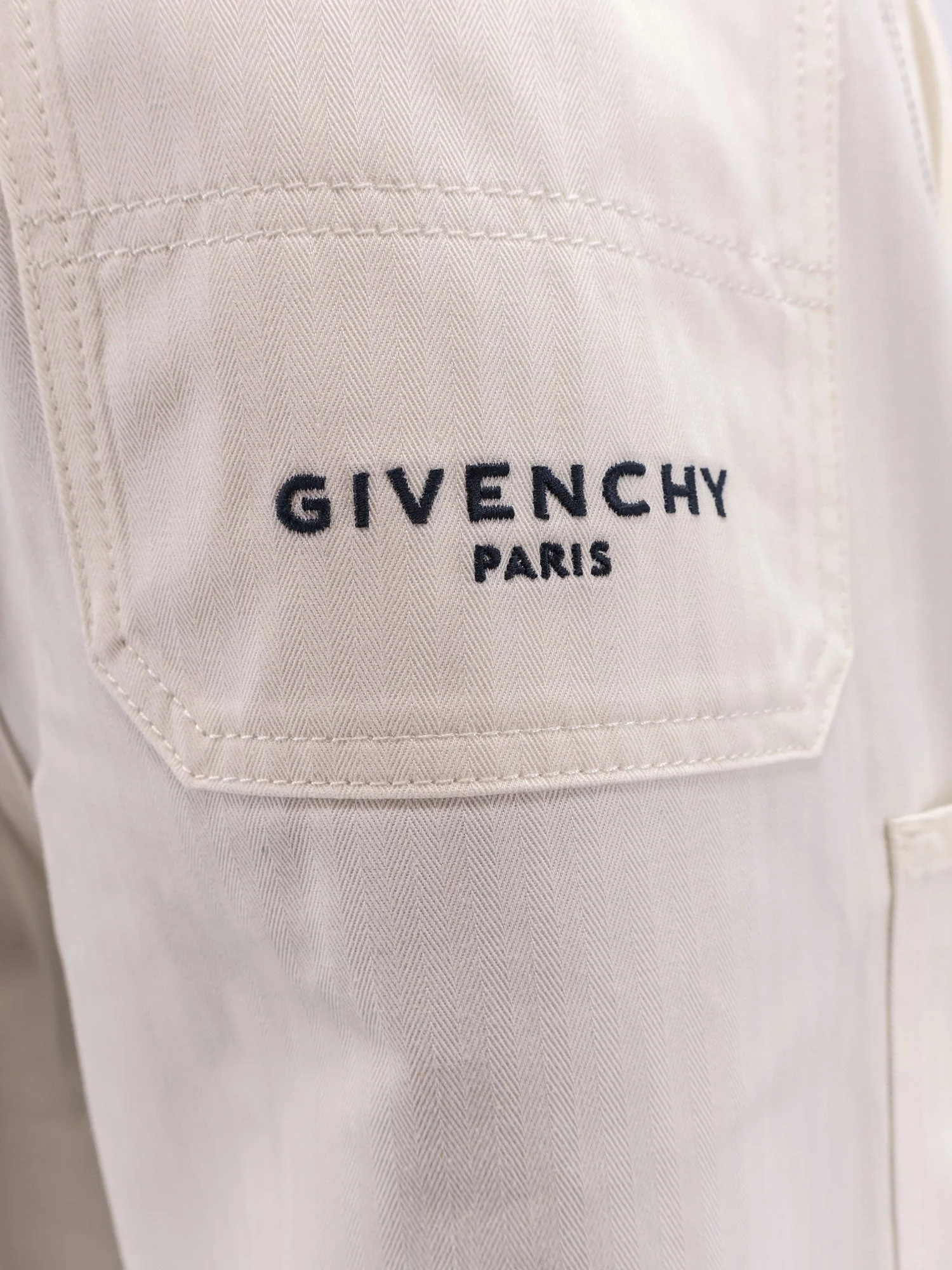 Givenchy Cotton Bermuda Shorts With Logo Embroidery - Image 3