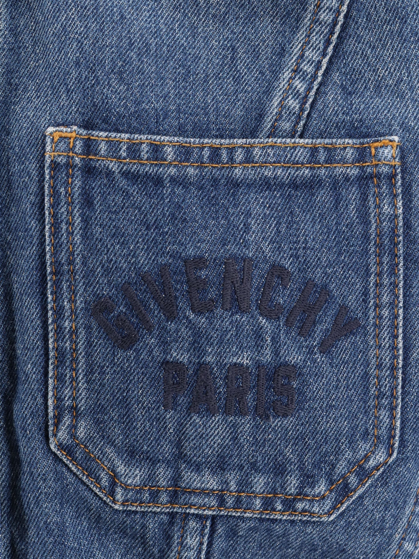 Givenchy Denim Jacket With Logo Embroidery - Image 3
