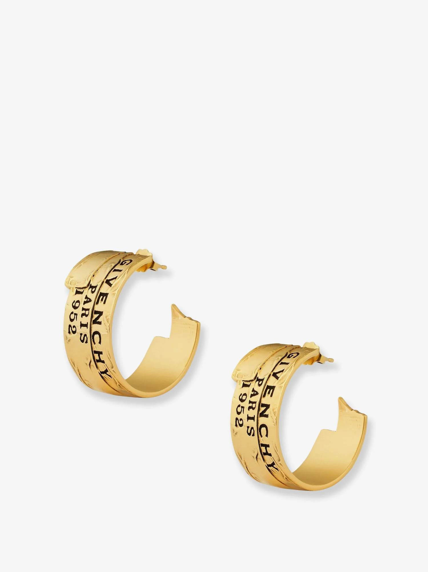 Givenchy Givenchy Tape Metal Earrings With Gold Finishes - Image 2