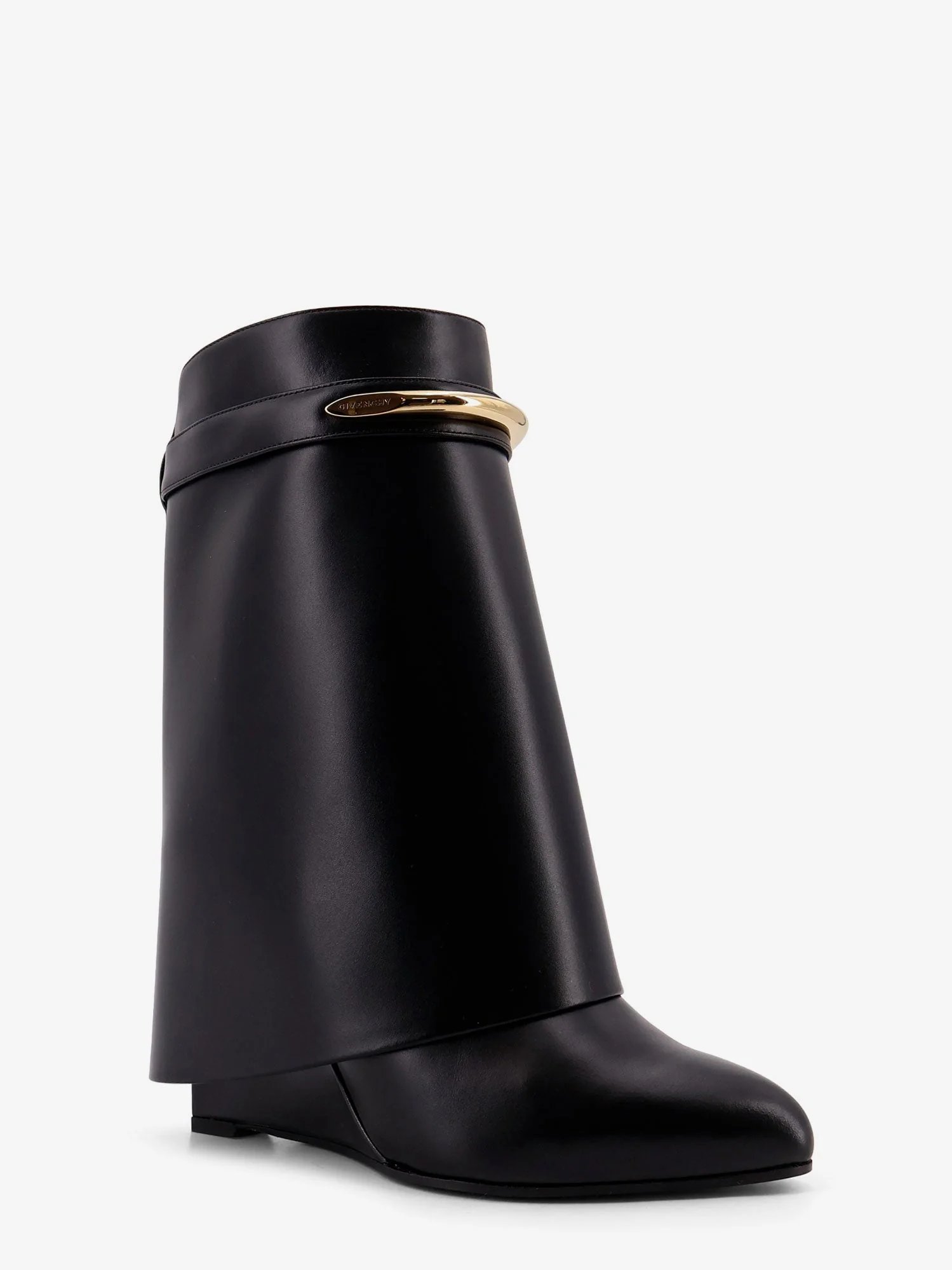 Givenchy Shark Leather Boots - Image 6