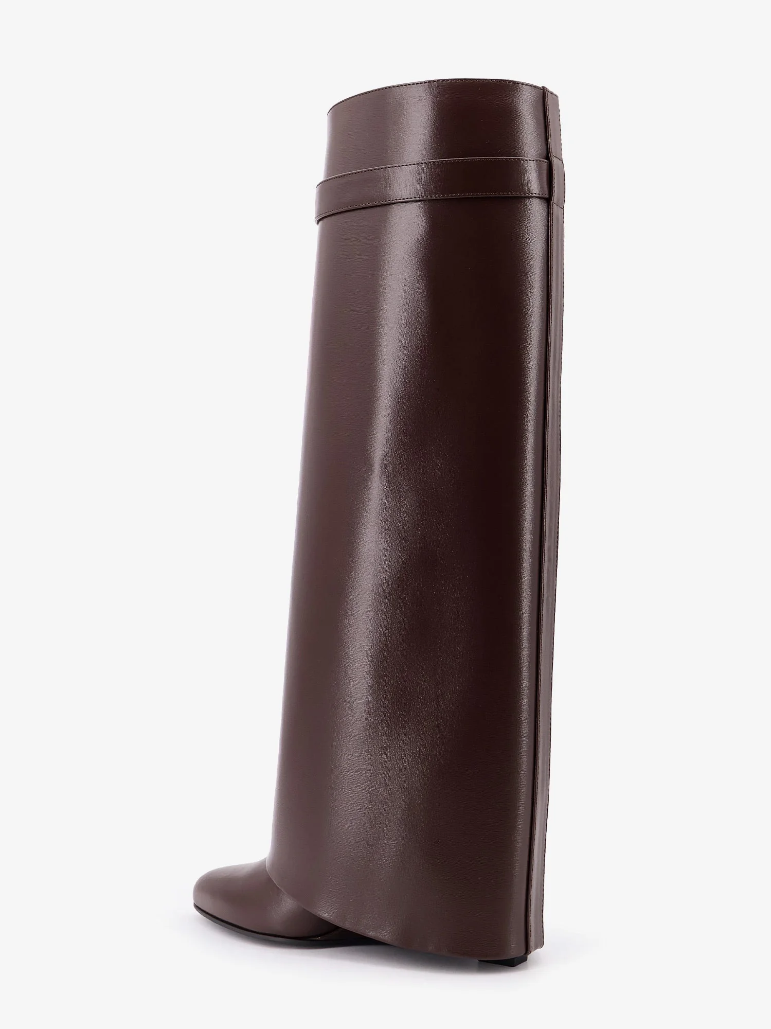 Givenchy Shark Lock Leather Boots - Image 4