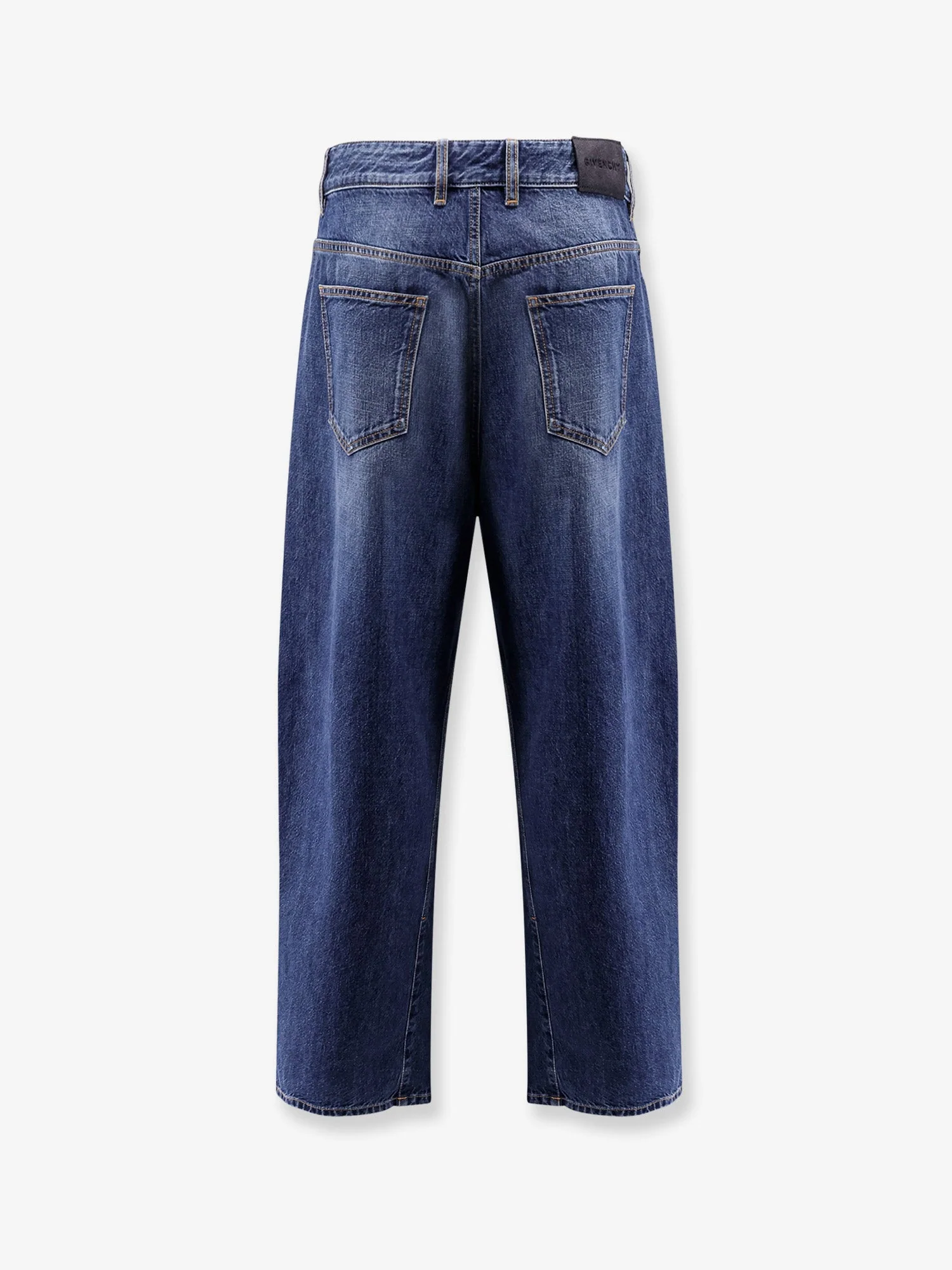 Givenchy Twisted Stone-Washed Denim Jeans - Image 4