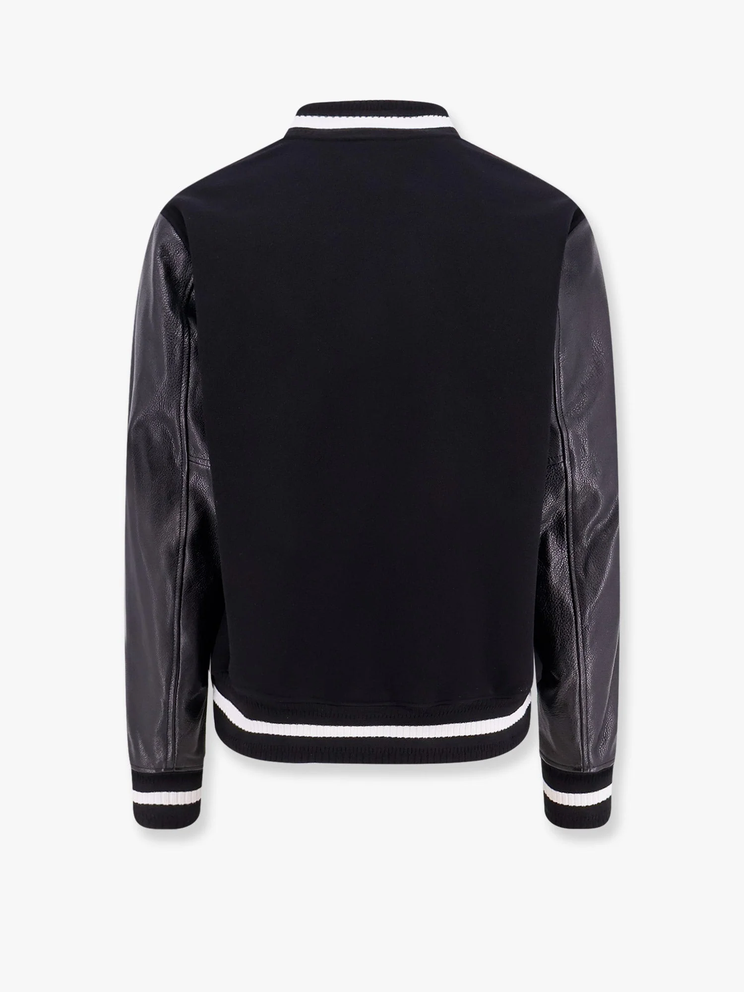 Givenchy Varsity Wool Blend Bomber With Leather Sleeves - Image 5