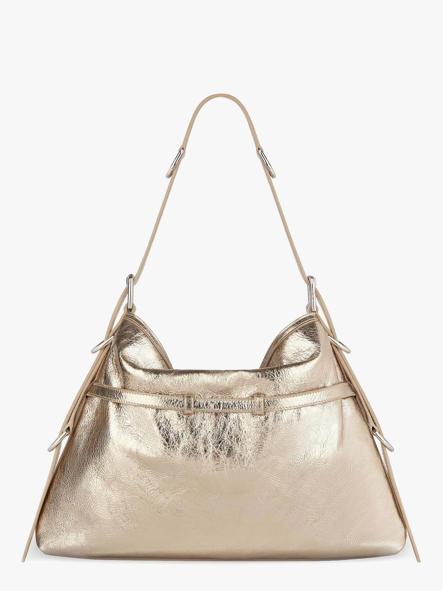 Givenchy Voyou Metallized Leather Shoulder Bag - Image 2