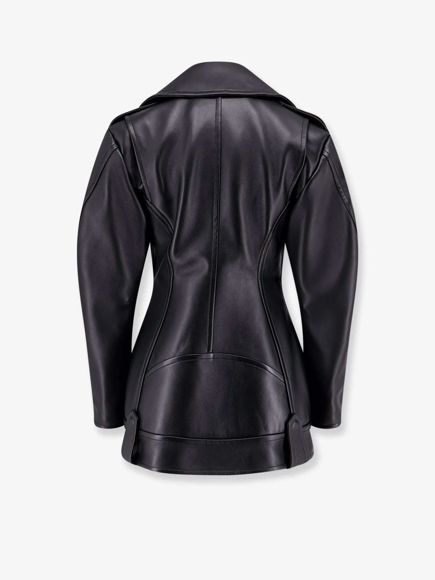 Givenchy Waisted Leather Jacket - Image 2