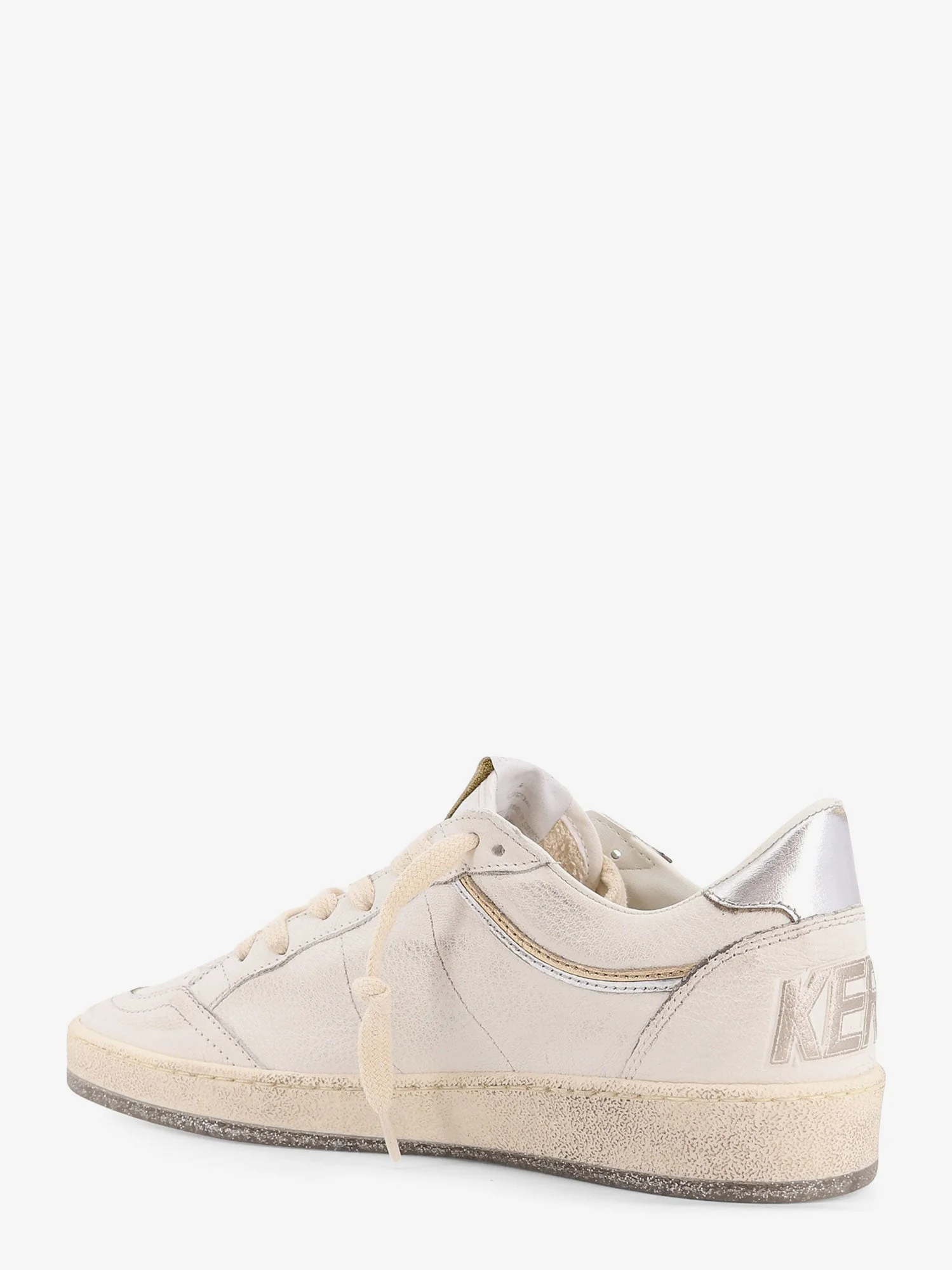 Golden Goose Deluxe Brand Ball Star With Padded Collar Leather Sneakers - Image 3